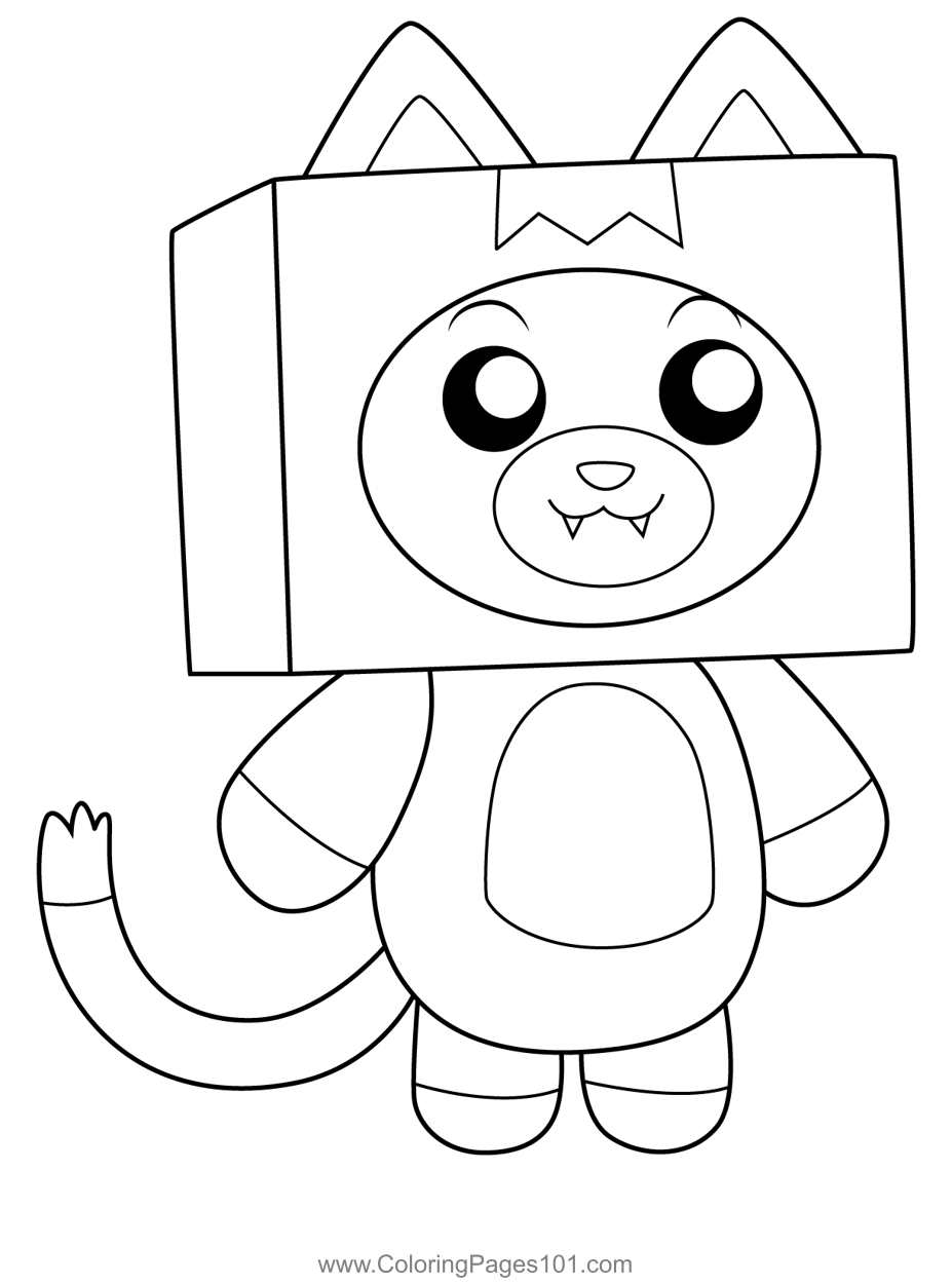 Pin On LankyBox Coloring Pages