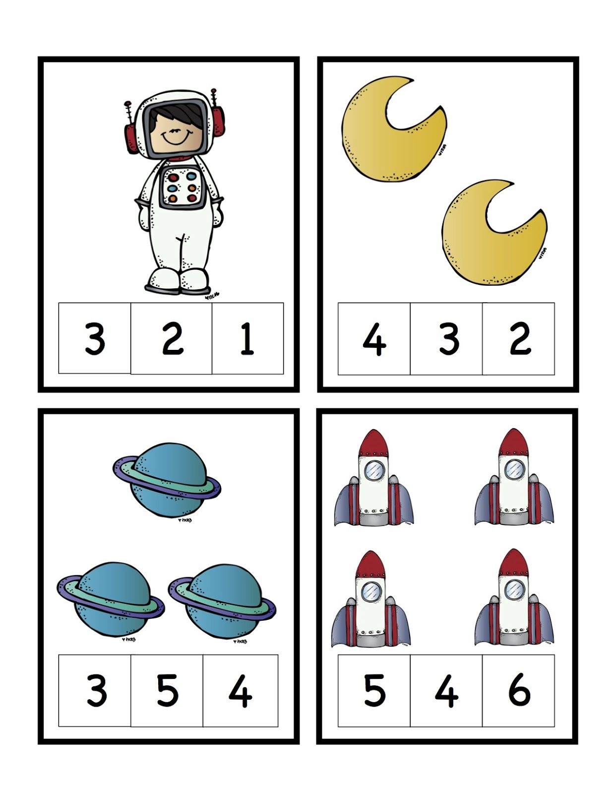 Preschool Printables Space Space Preschool Space Theme Preschool