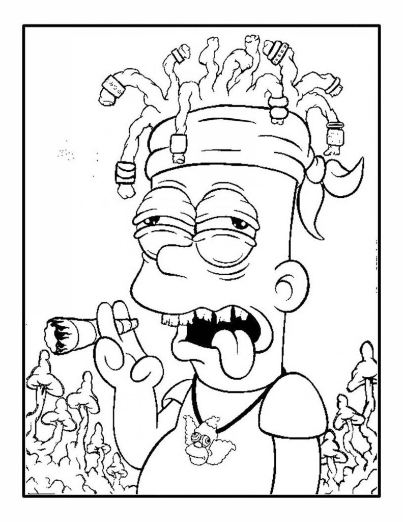 Printable 90 S Cartoon Coloring Pages