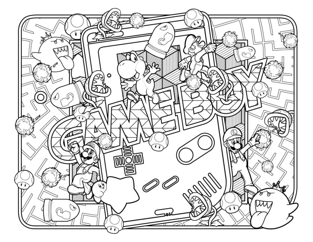 Printable 90s Coloring Pages Customize And Print