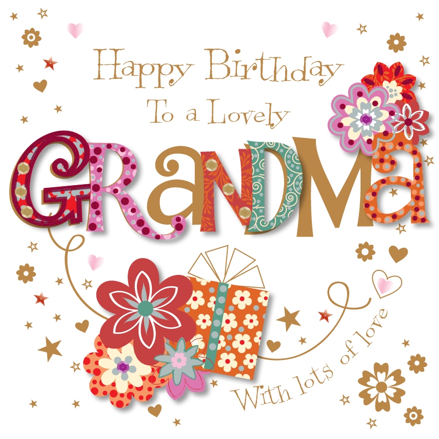 Printable Birthday Cards For Grandma Customize And Print