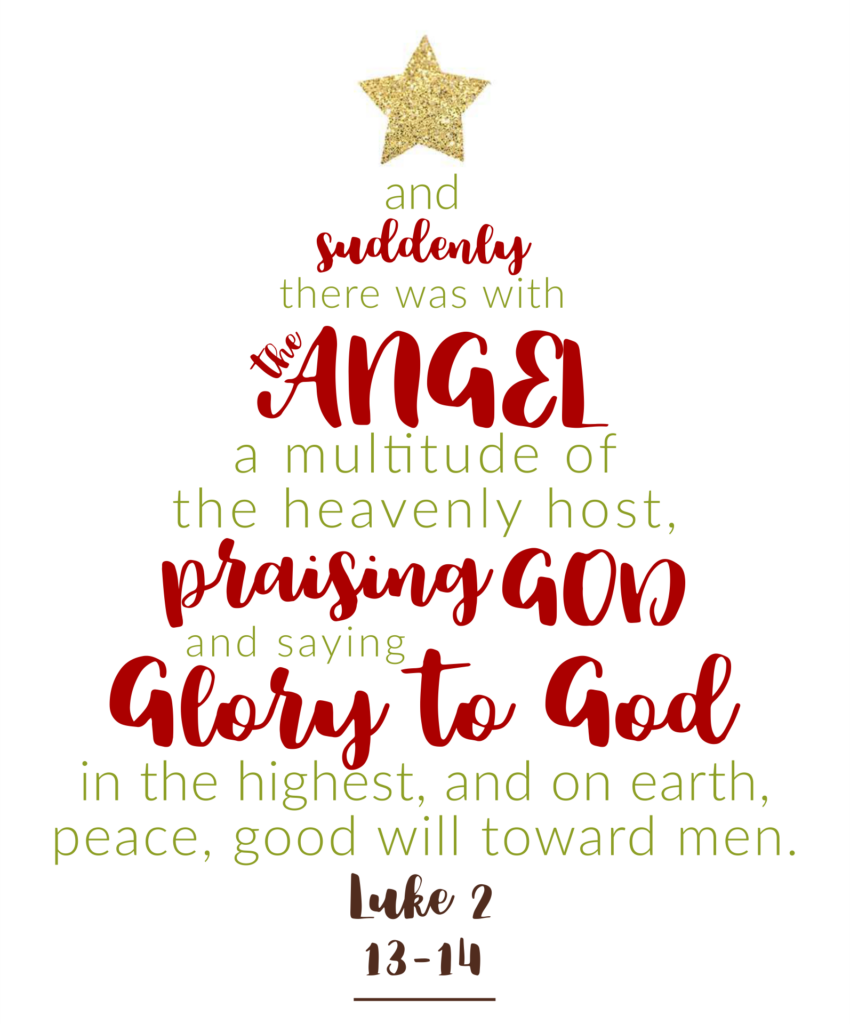 Printable Christmas Bible Verse