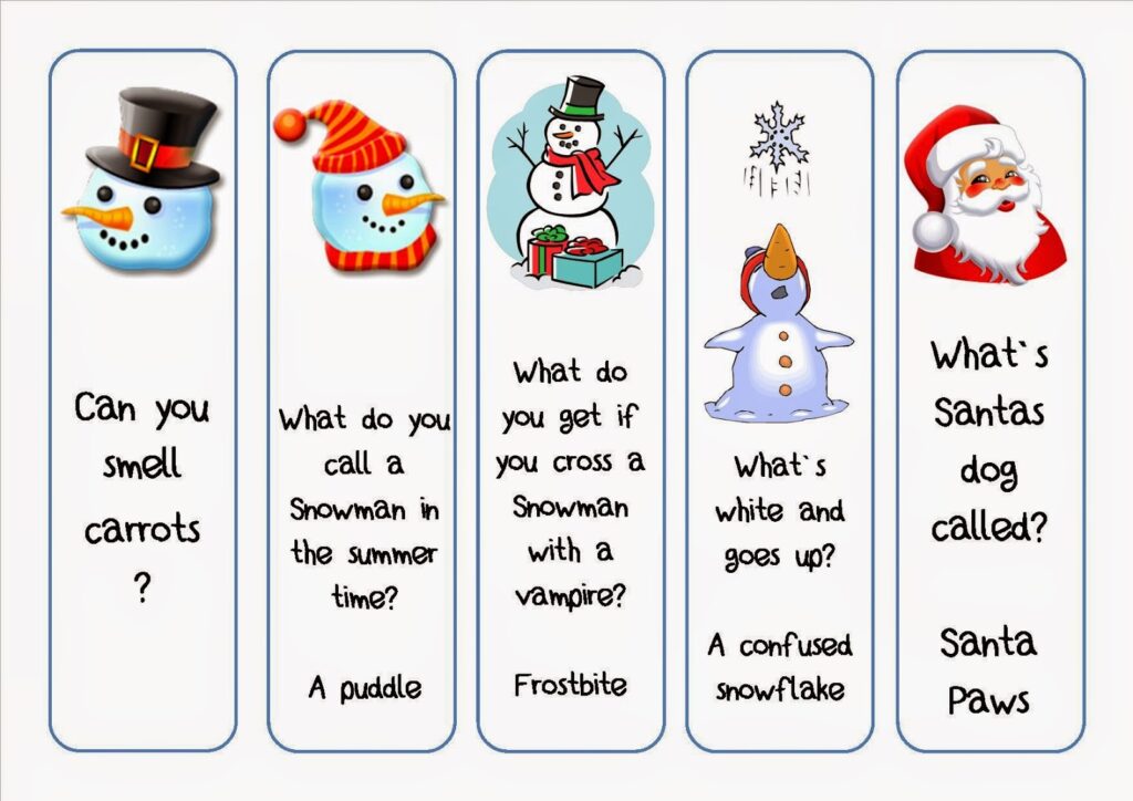 Printable Christmas Bookmarks Printable Word Searches