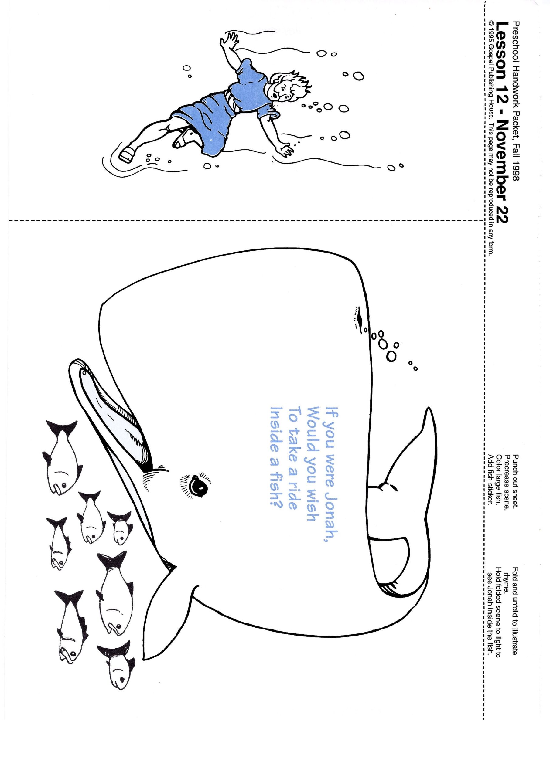 Printable Jonah Craft