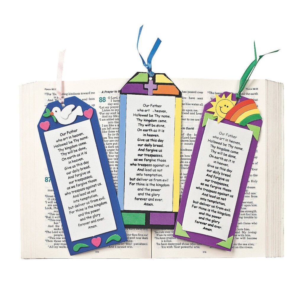 Printable Prayer Craft Activities