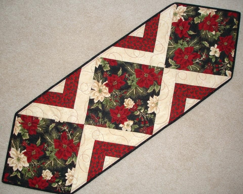 Printable Quilted Christmas Table Runner Patterns Free Easy