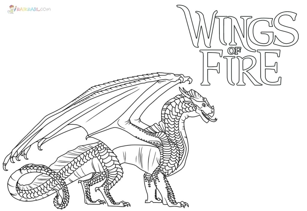 Printable Wings Of Fire Coloring Pages