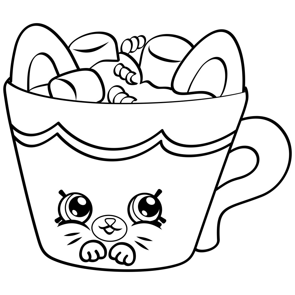 Shopkins Coloring Pages Best Coloring Pages For Kids