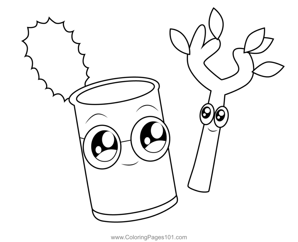 Sticky N Canny Lankybox Coloring Page Coloring Pages For Kids