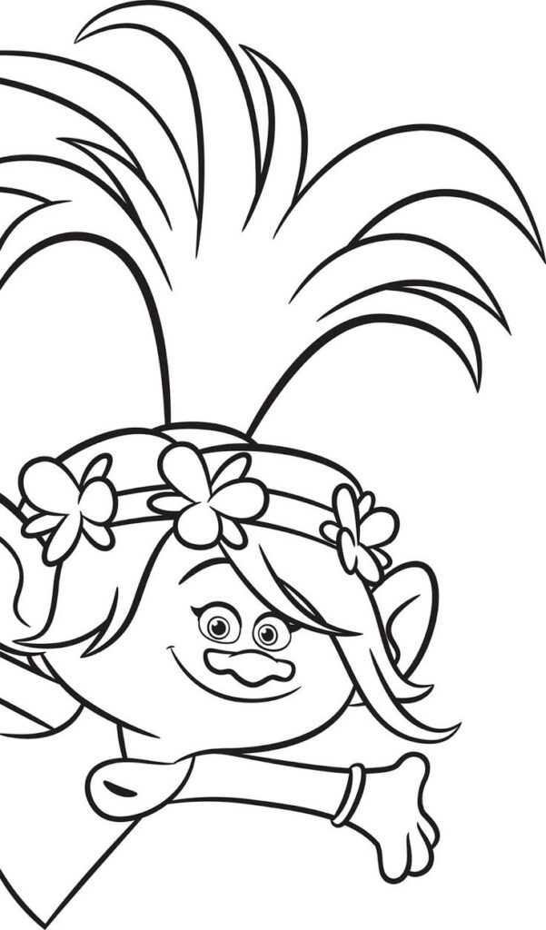 Trolls Movie Coloring Pages Best Coloring Pages For Kids