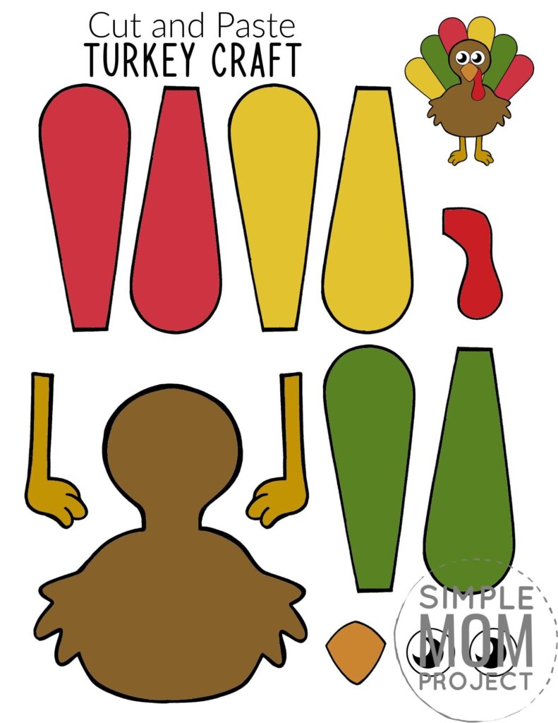 Turkey Printable Craft