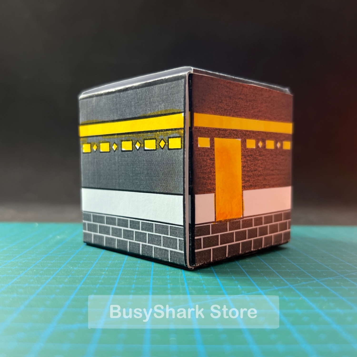 3D Kaaba Model Printable Paper Set