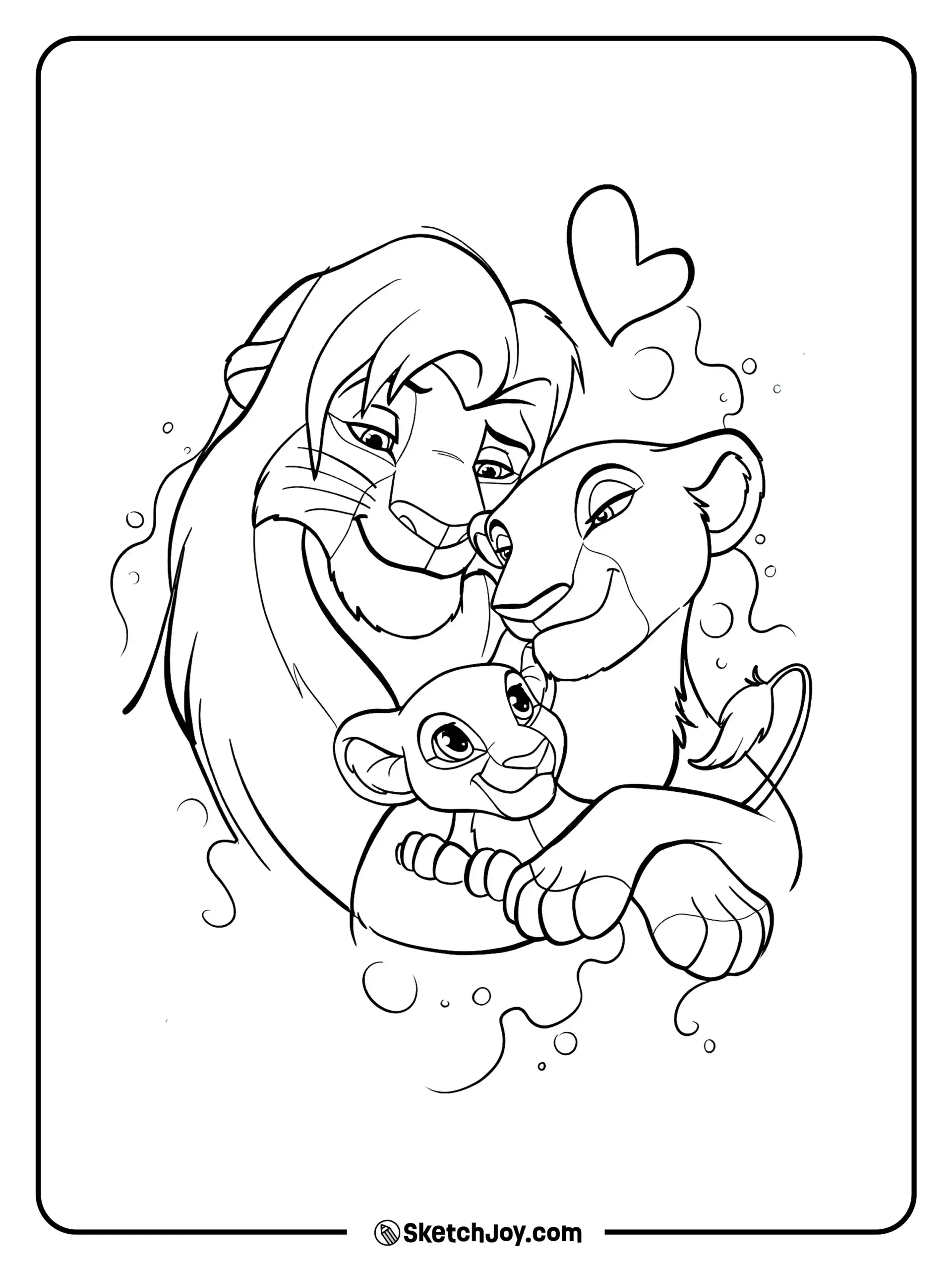 40 Lion King Coloring Pages Free Printable PDFs