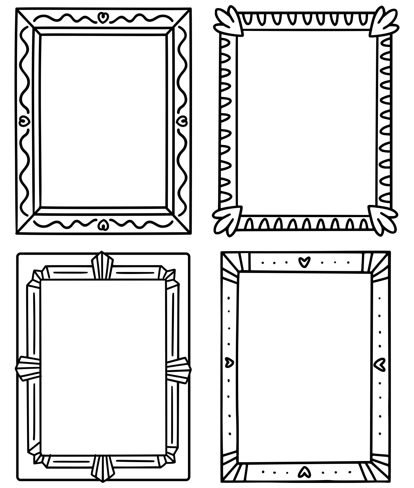 4X6 Picture Frame Borders 10 Free PDF Printables Printablee