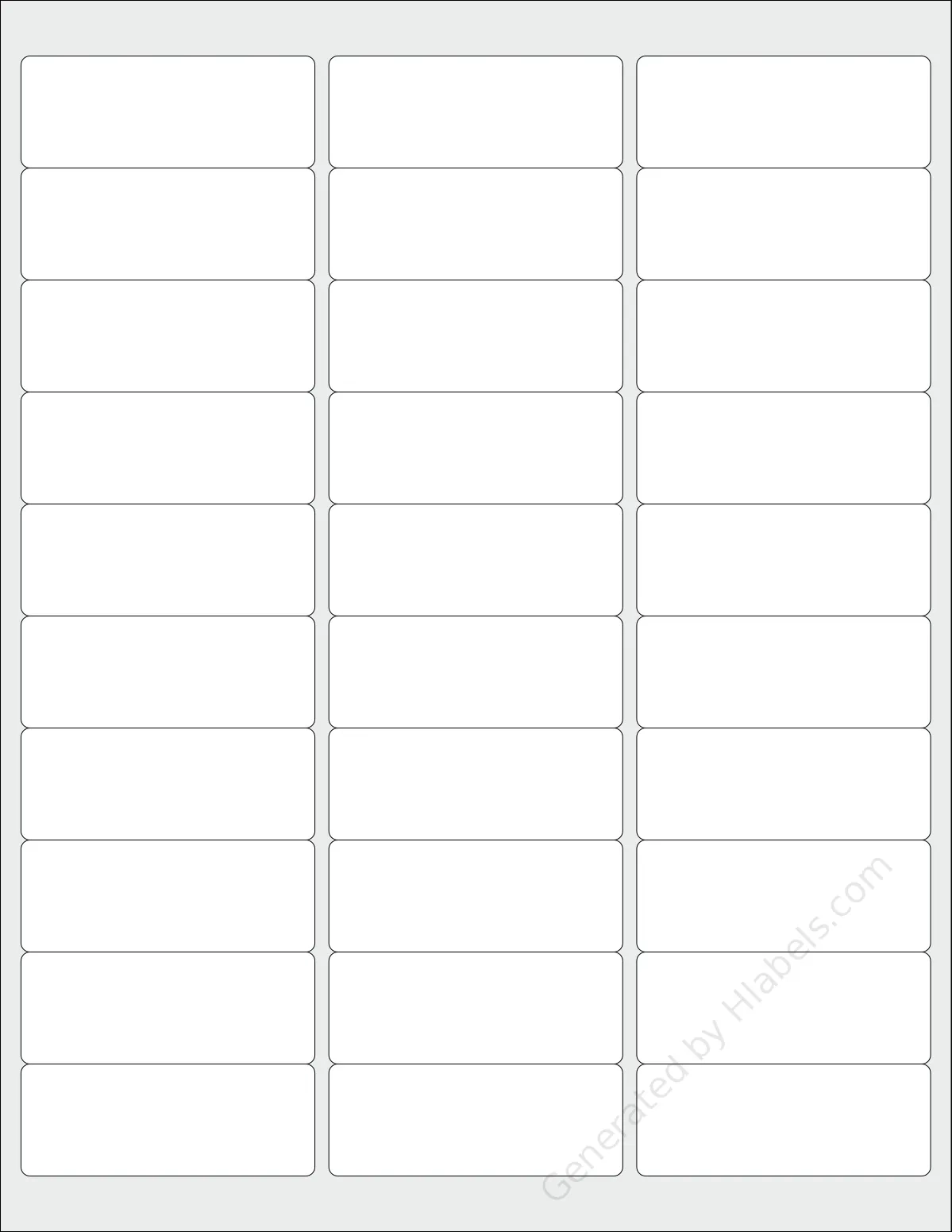 Avery 8660 Label Template Print Online Instantly