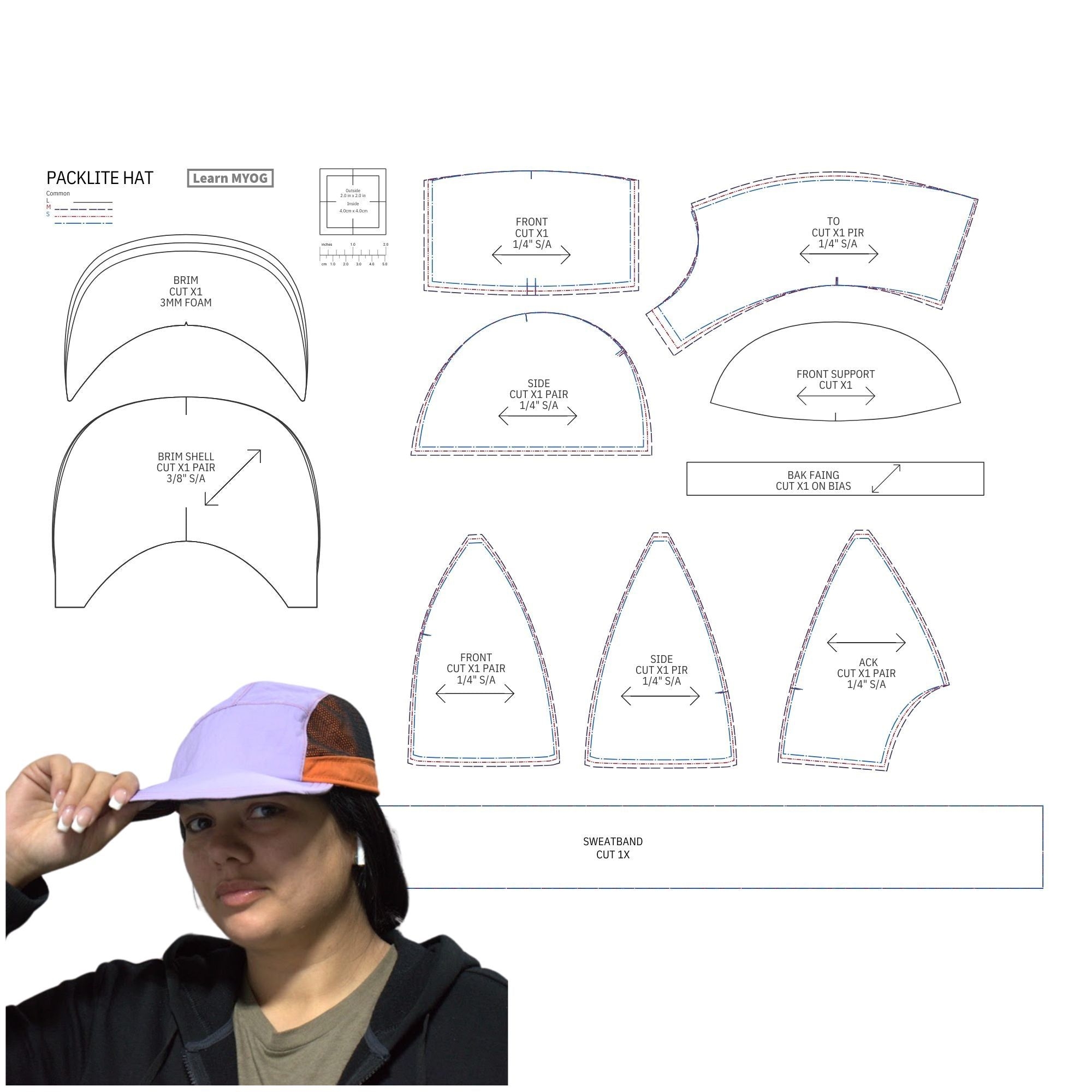 Baseball Hat Template Free Printable Shop On Pinterest