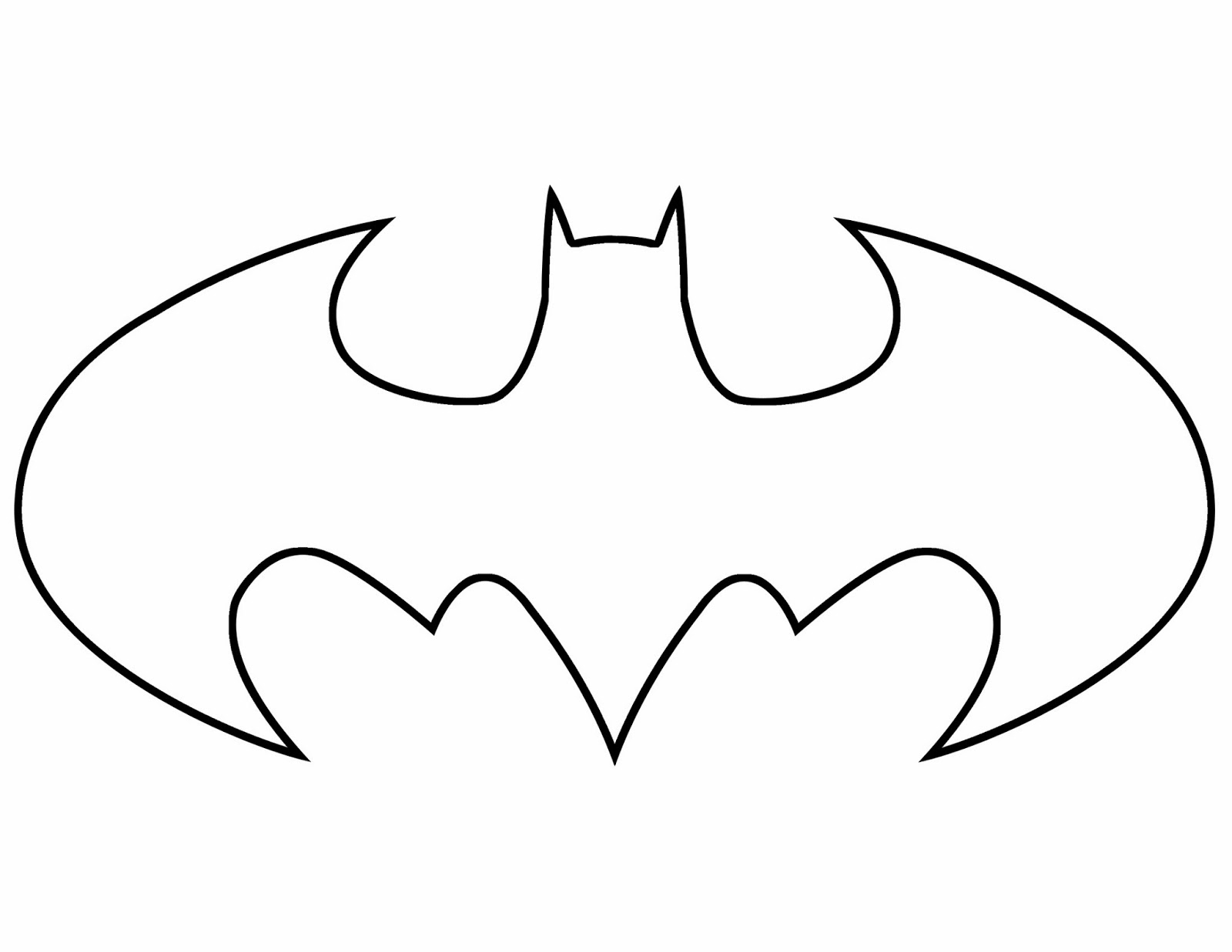 Batman Stencil Templates