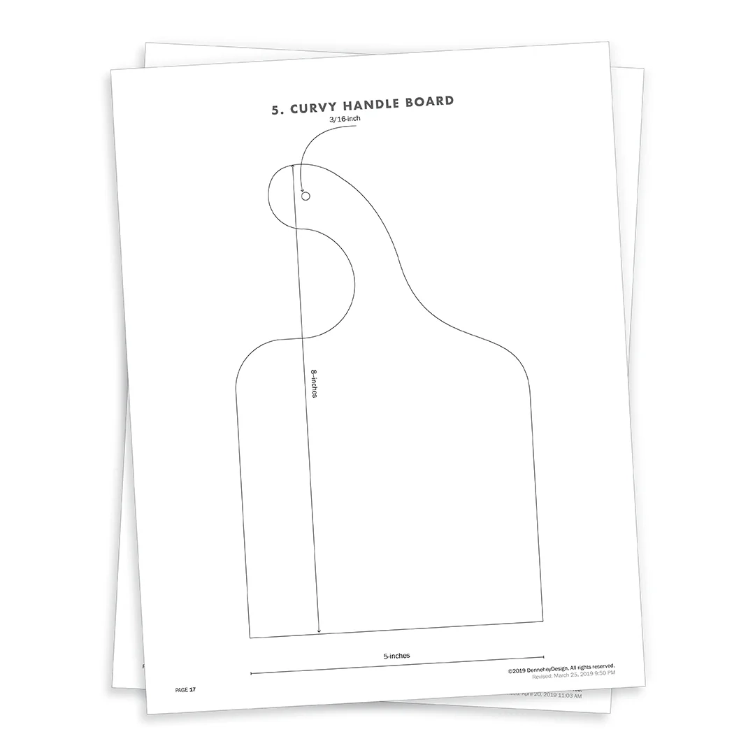 Charcuterie Board DIY Plans Templates Dennehey Design Co
