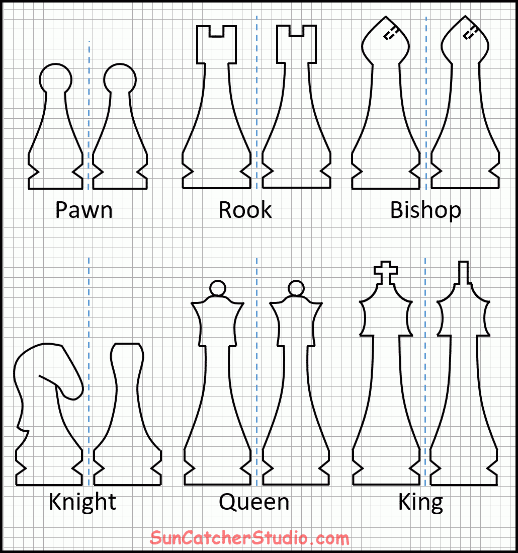 Chess Pieces Looking For FREE Chess Pieces Patterns Free Printables Lettering SVG Files Tools Apps