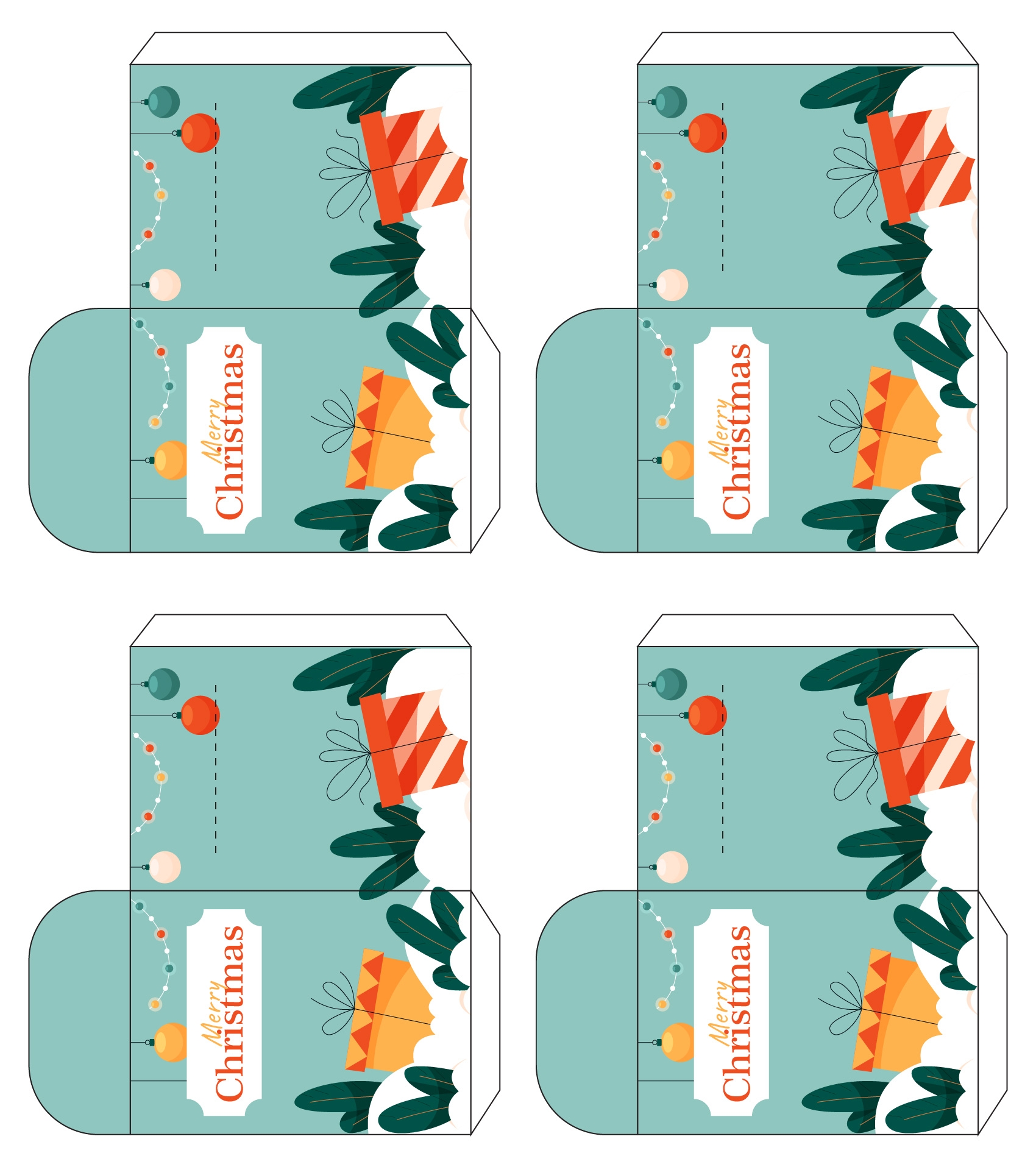 Christmas Money Envelopes Printable