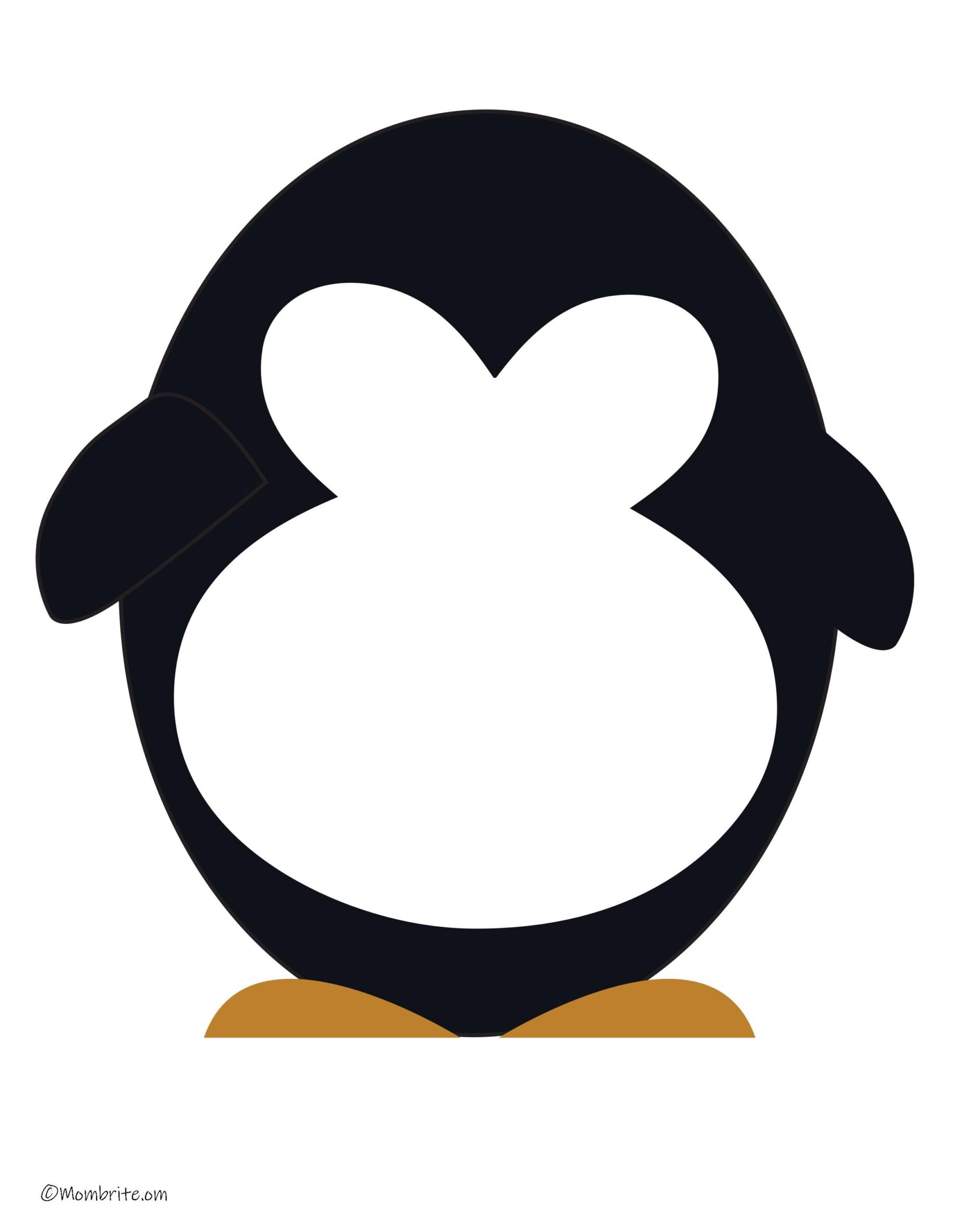 Cotton Ball Penguin Craft Free Penguin Printable Mombrite