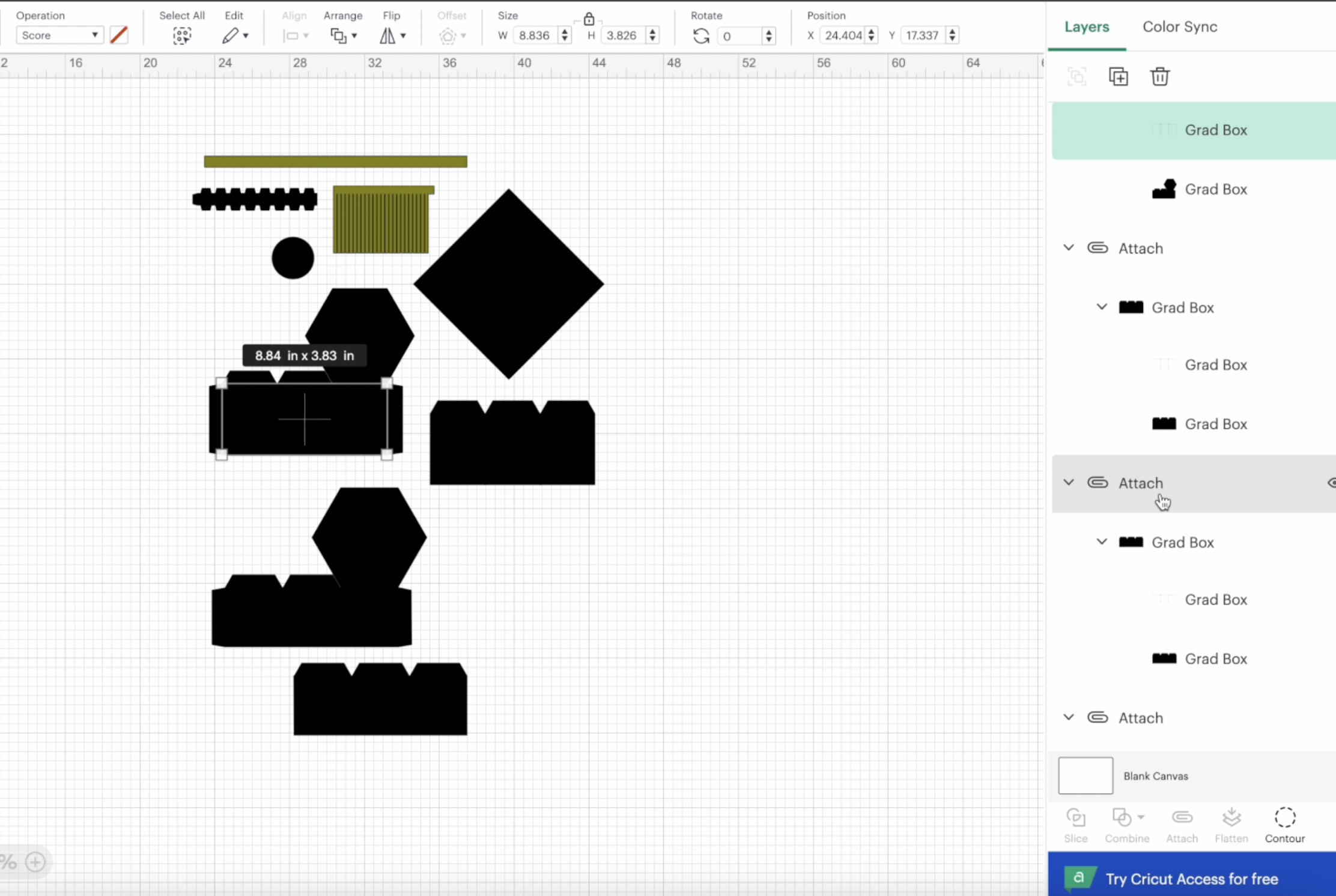 Cricut Graduation Box With Free 3D SVG File Dinosaur Mama