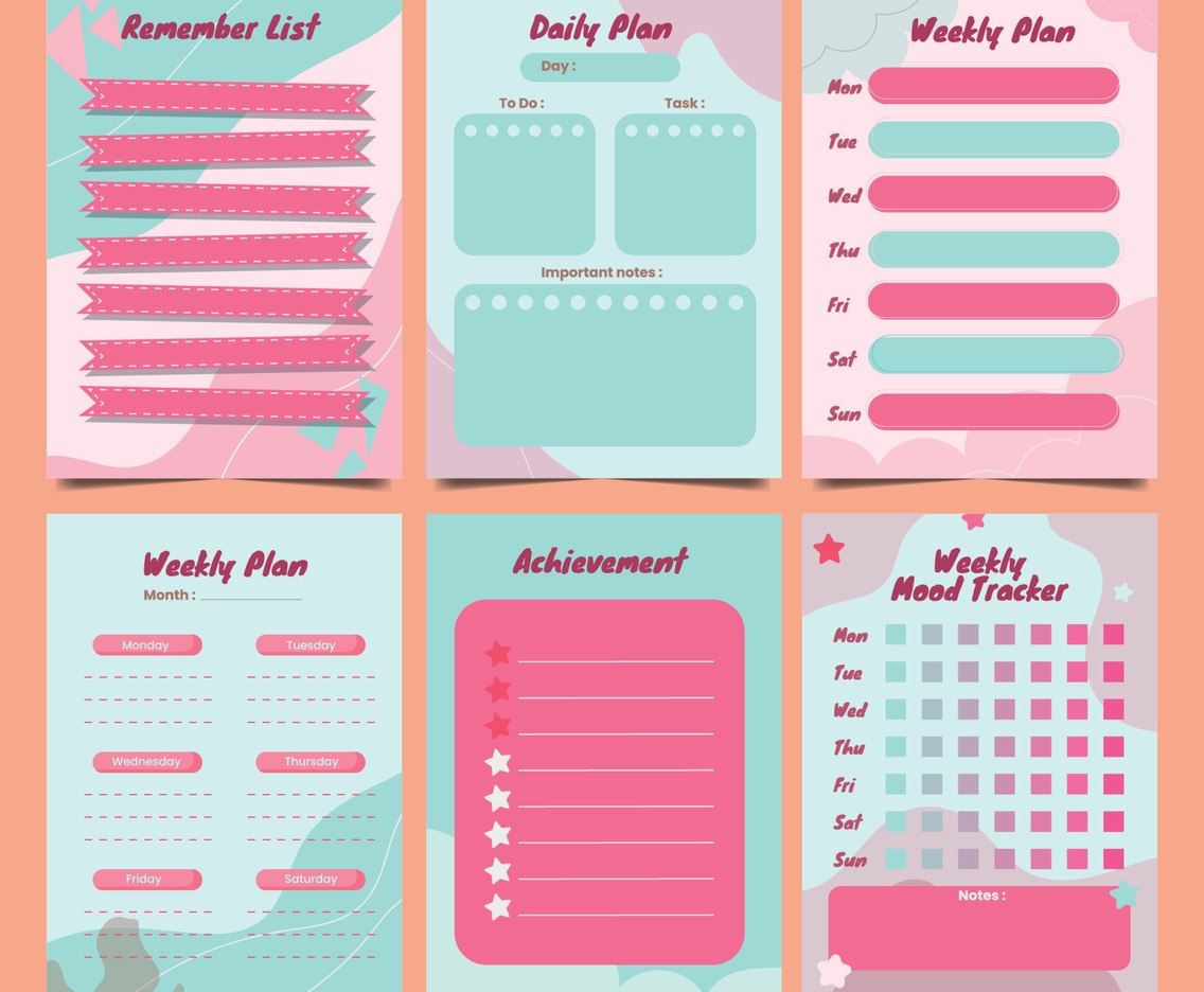 Cute Journal Template