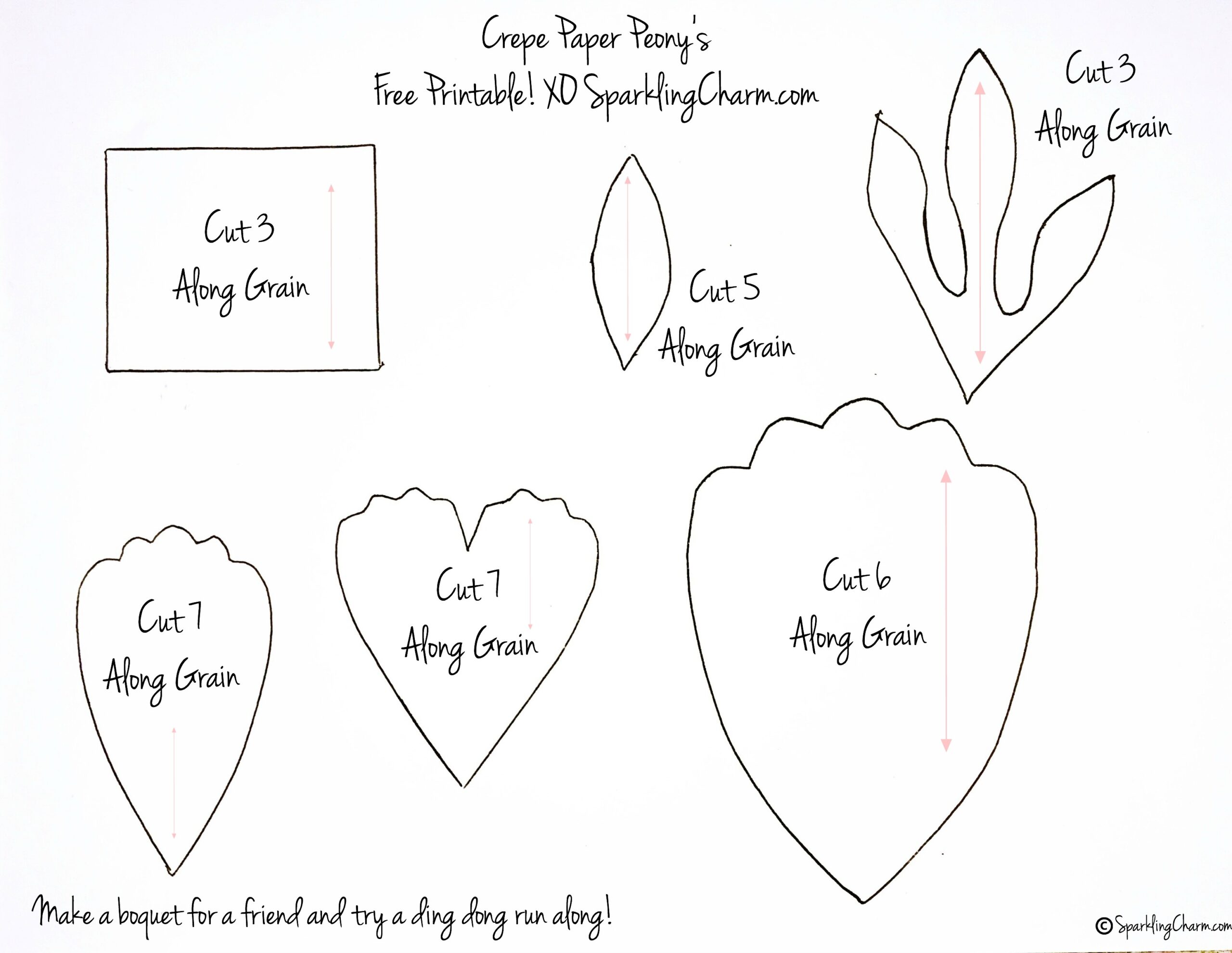 DIY A Crepe Paper Peony Bouquet Sparkling Charm Seasonal Recipes And Entertaining