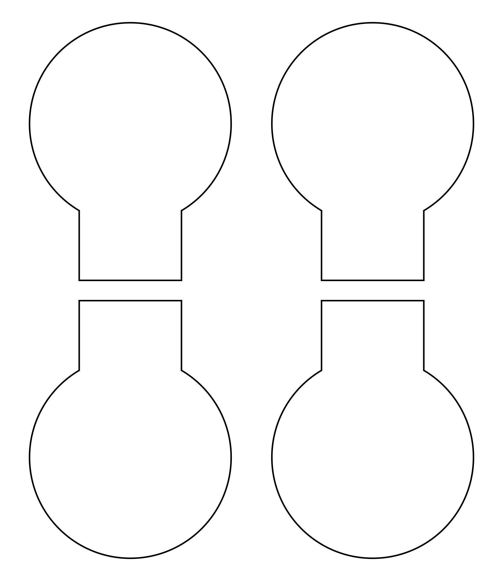 DIY Mickey Mouse Ears Template