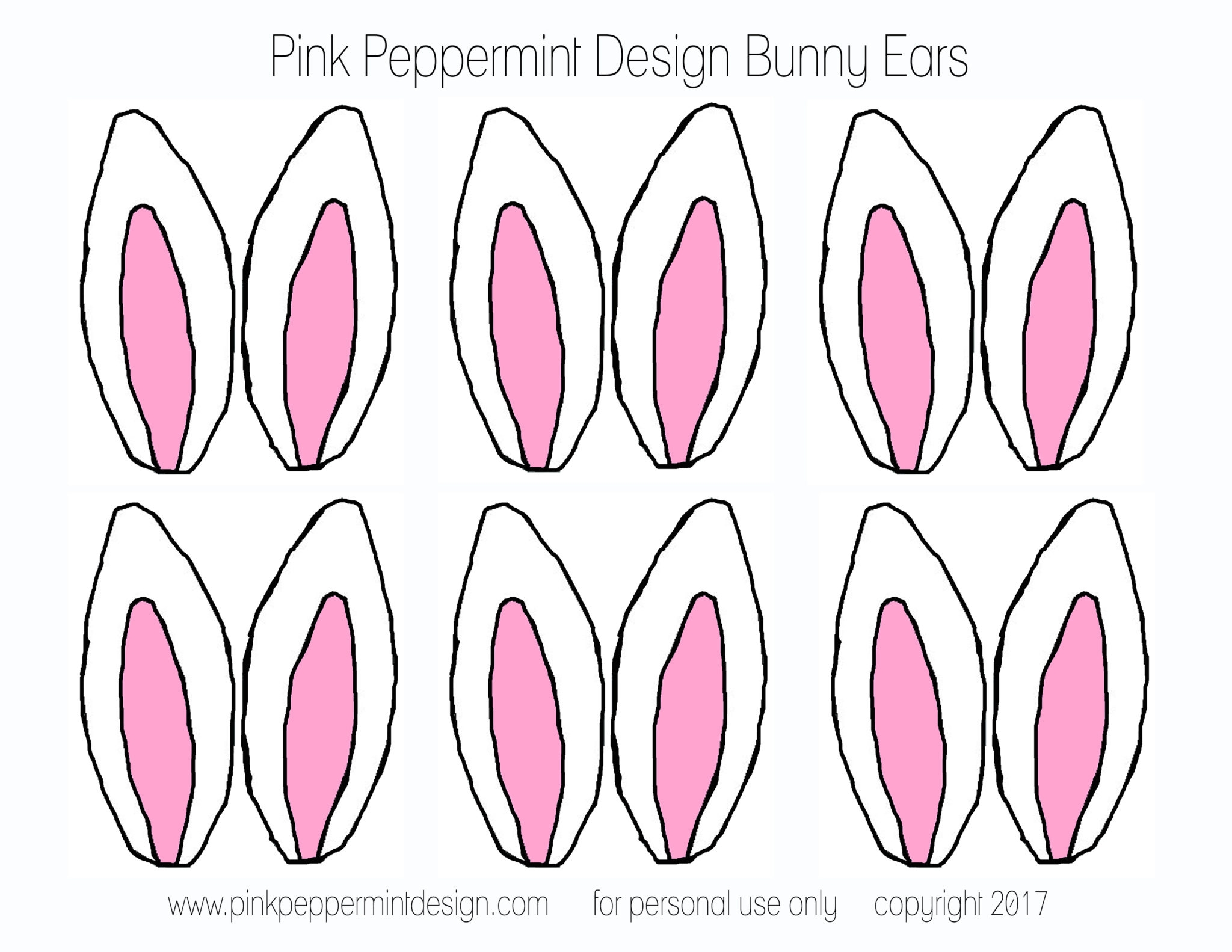 Easter Desserts Cute And Easy Bunny Ear Cupcakes Pink Peppermint Design