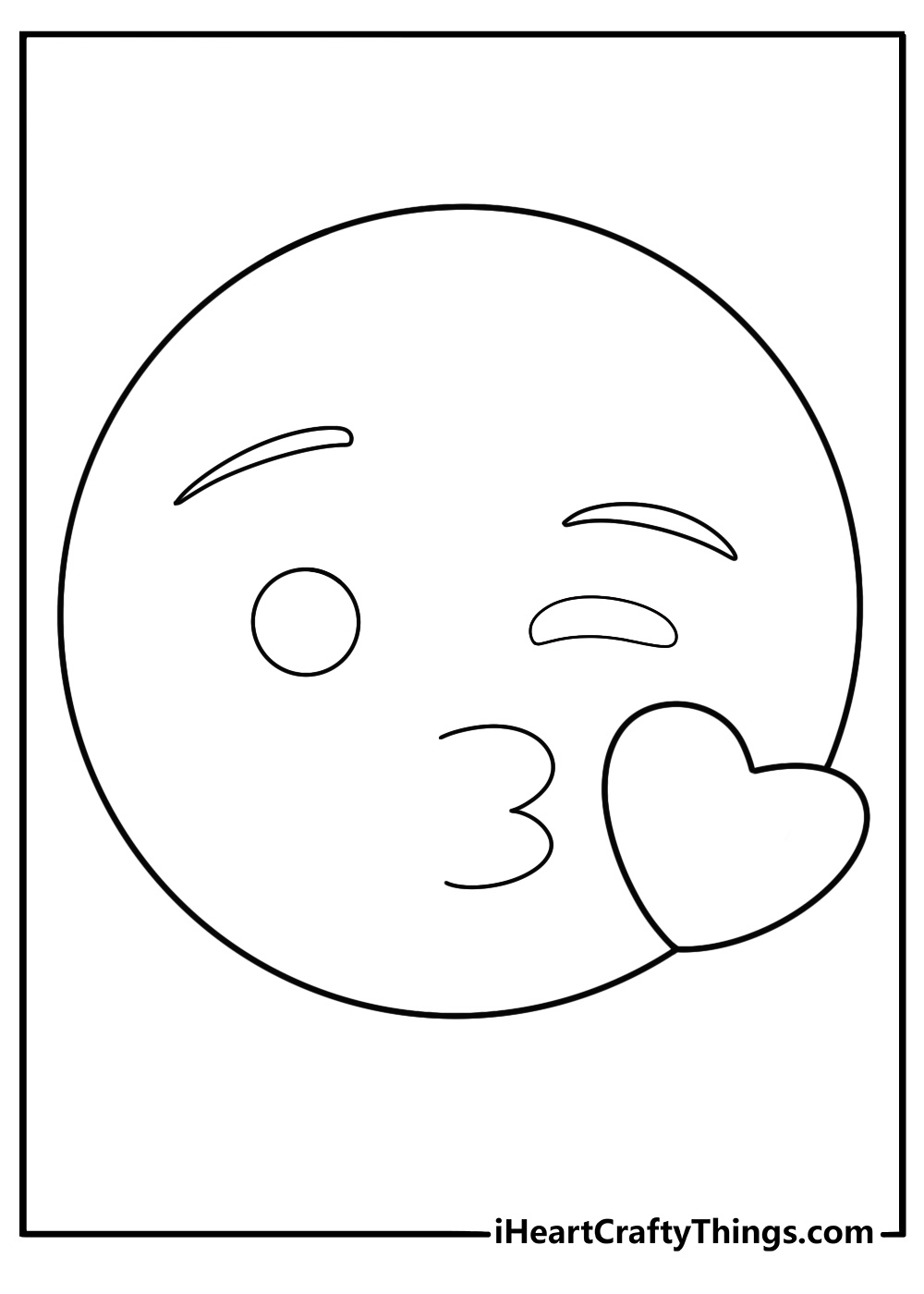 Emoji Coloring Pages 22 Free PDF Printables For Kids