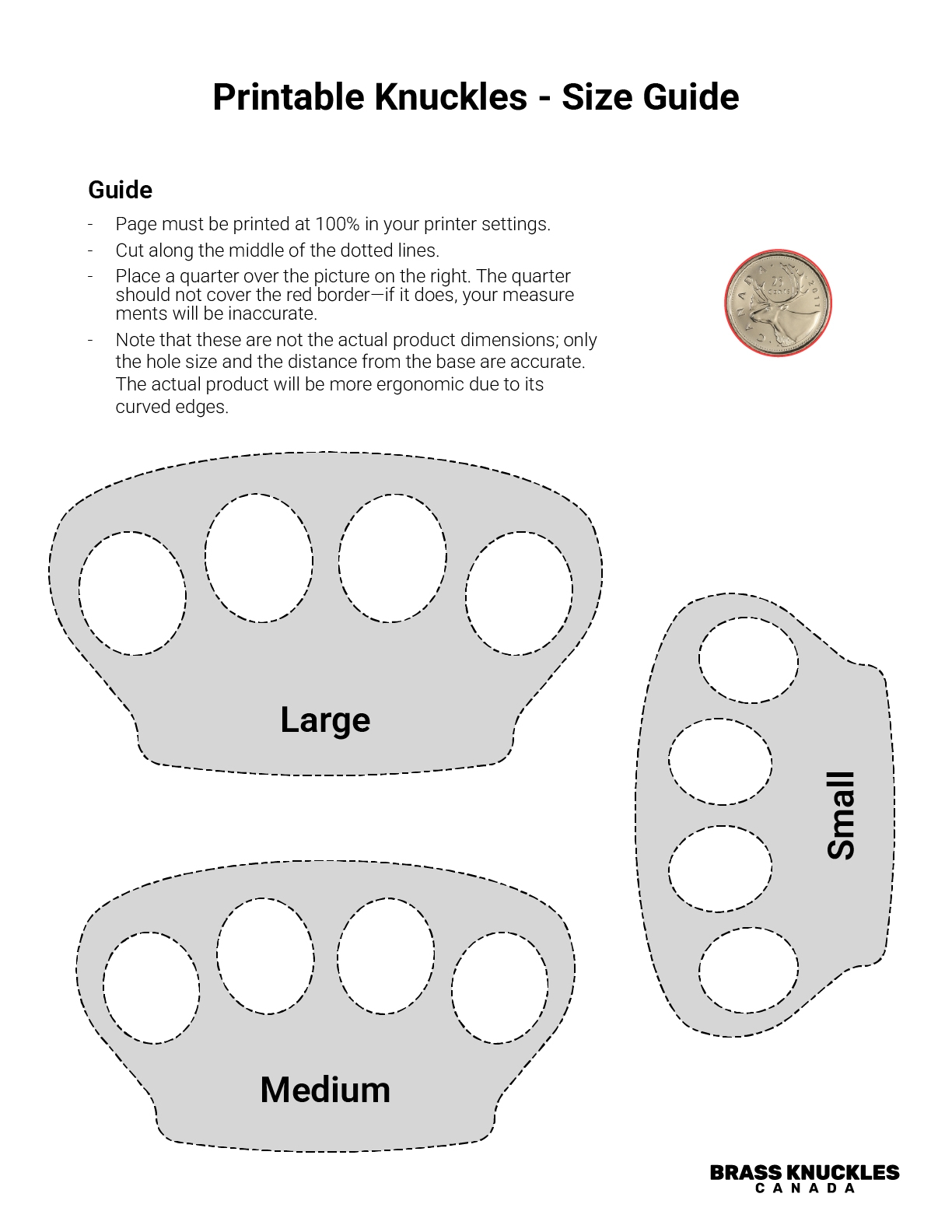 Find Your Fit How To Choose The Perfect Brass Knuckles For Your Hands