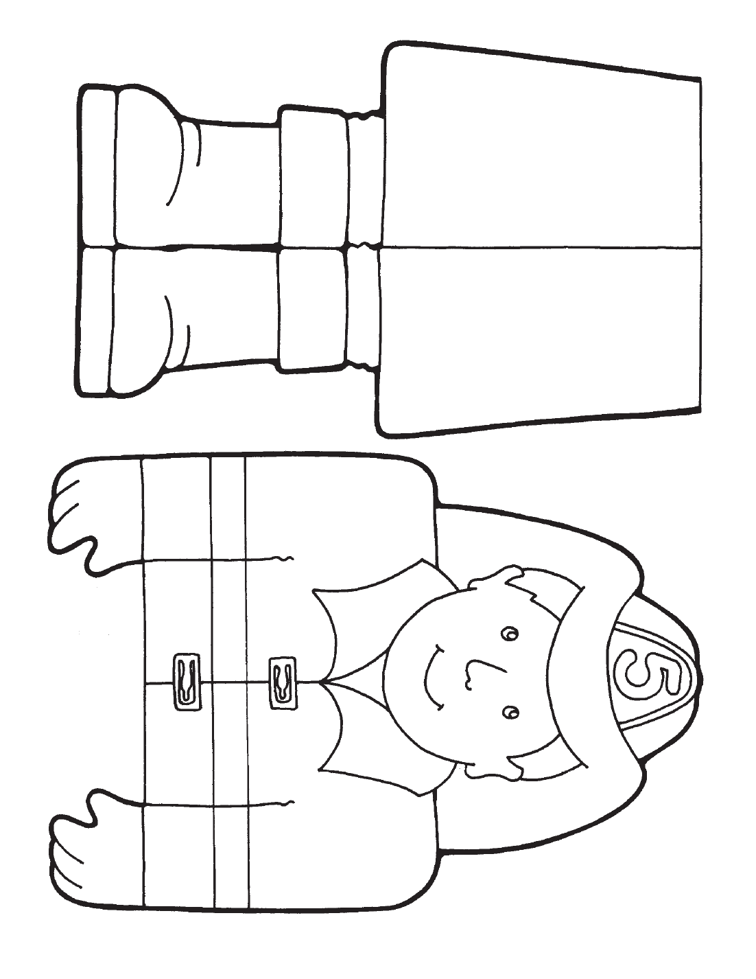 Firefighter Puppet Printable