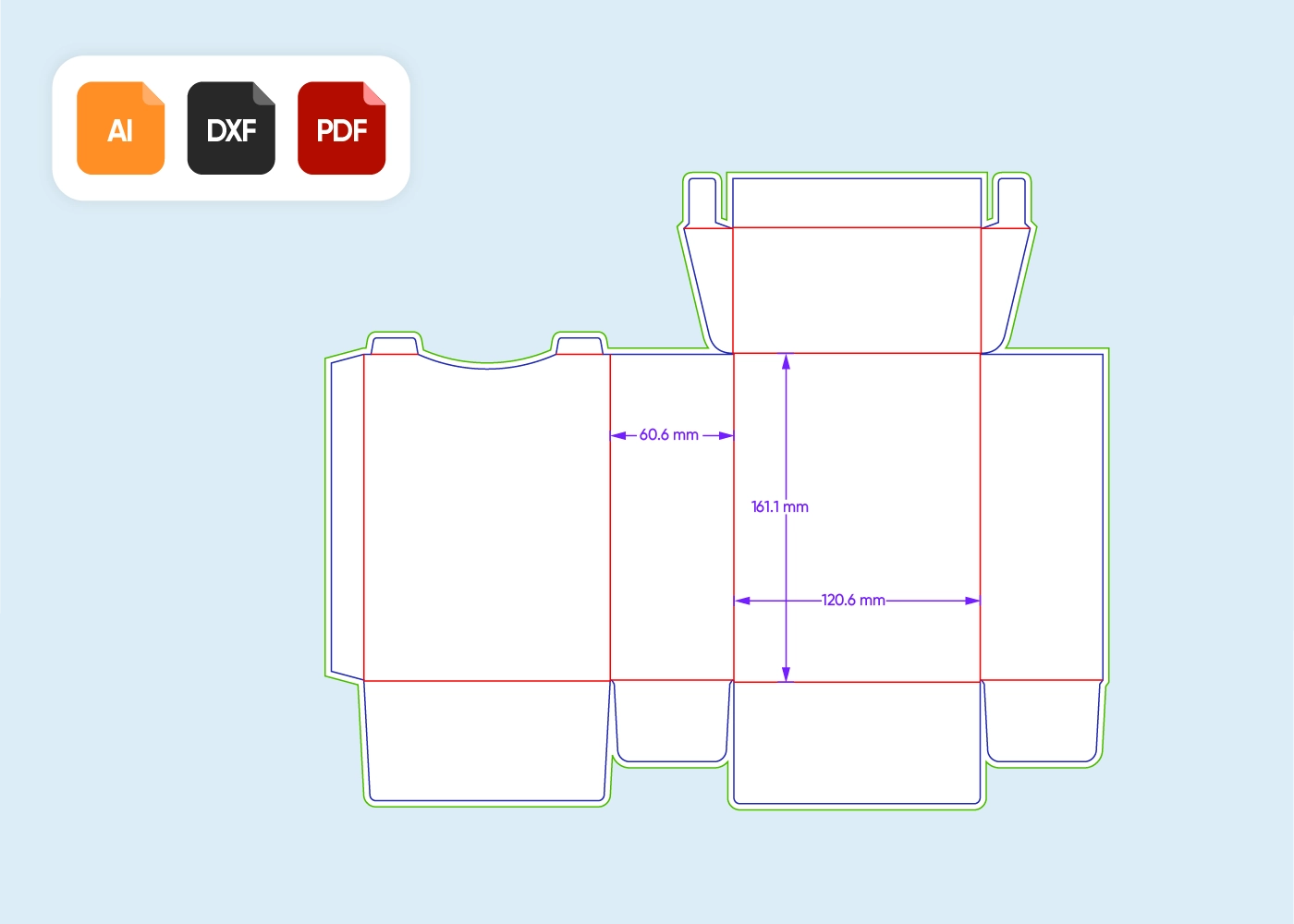 Free Cigarette Box Templates Download Printable Dielines