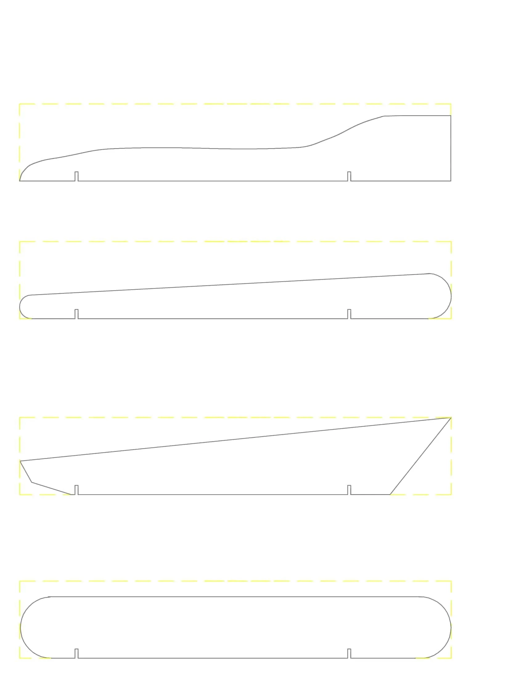 Free Printable Pinewood Derby Templates PDF Fastest Speed Card