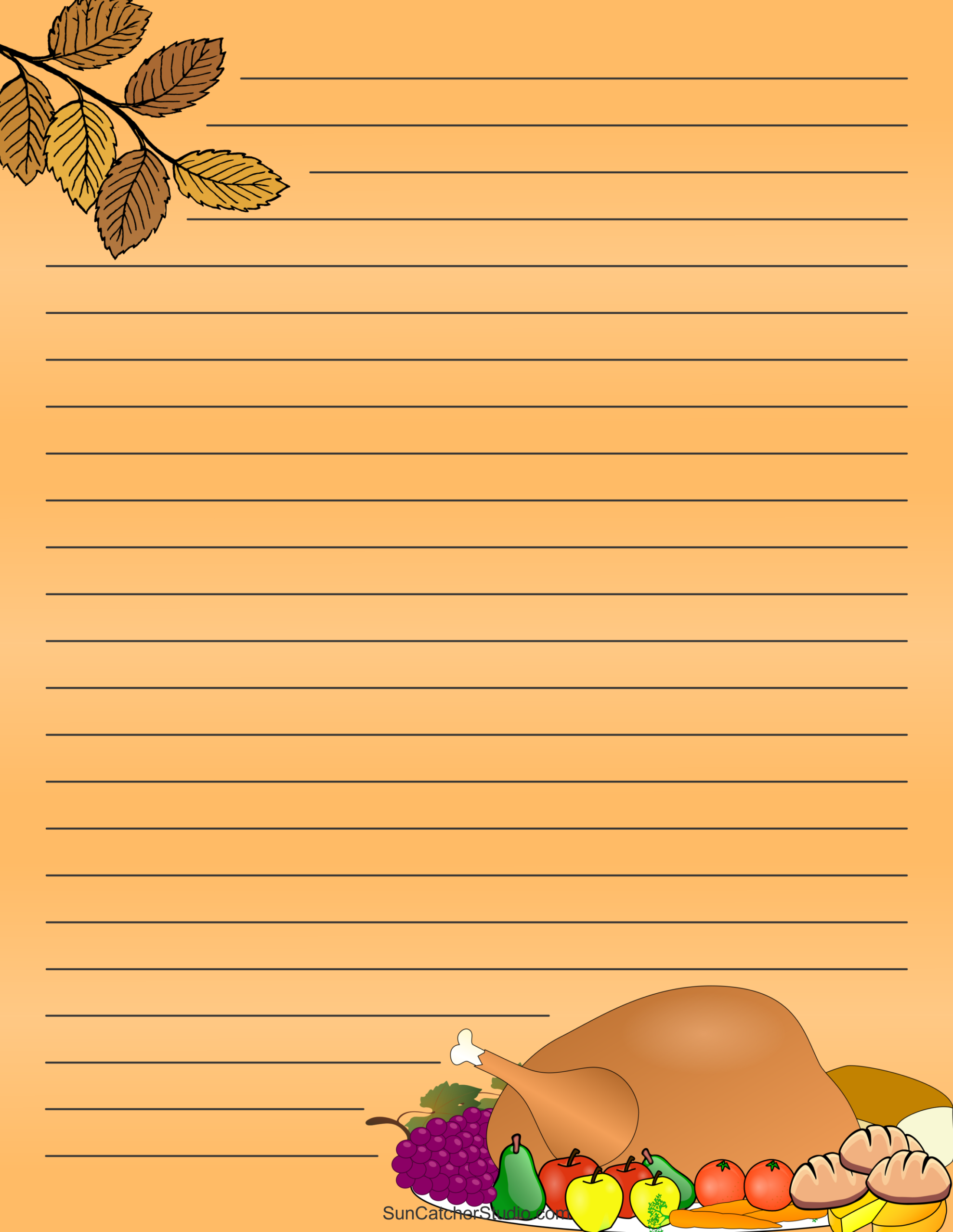 Free Printable Stationery And Lined Letter Writing Paper Free Printables Lettering SVG Files Tools Apps