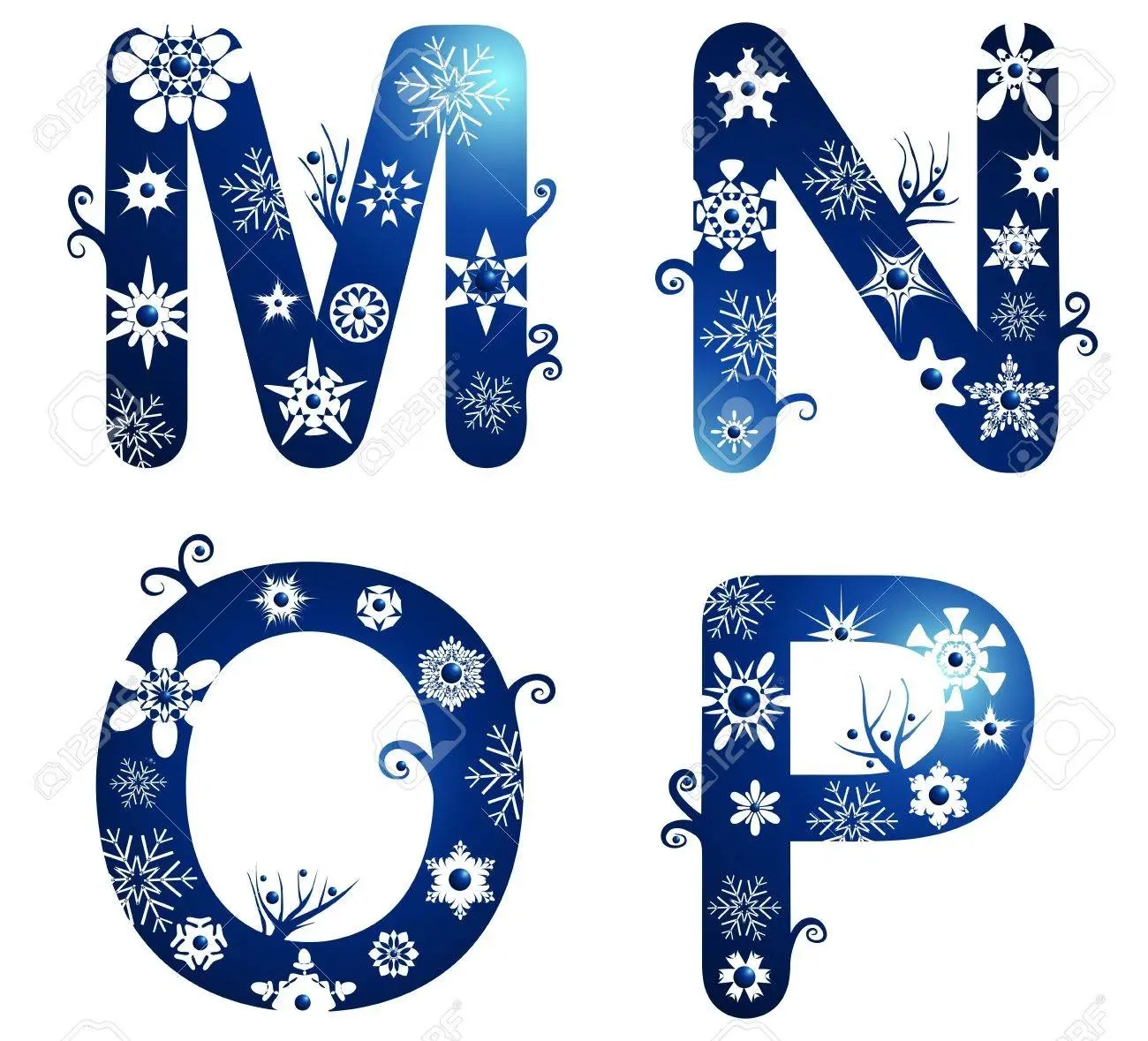 Free Printable Winter Letters Printable Party Favors