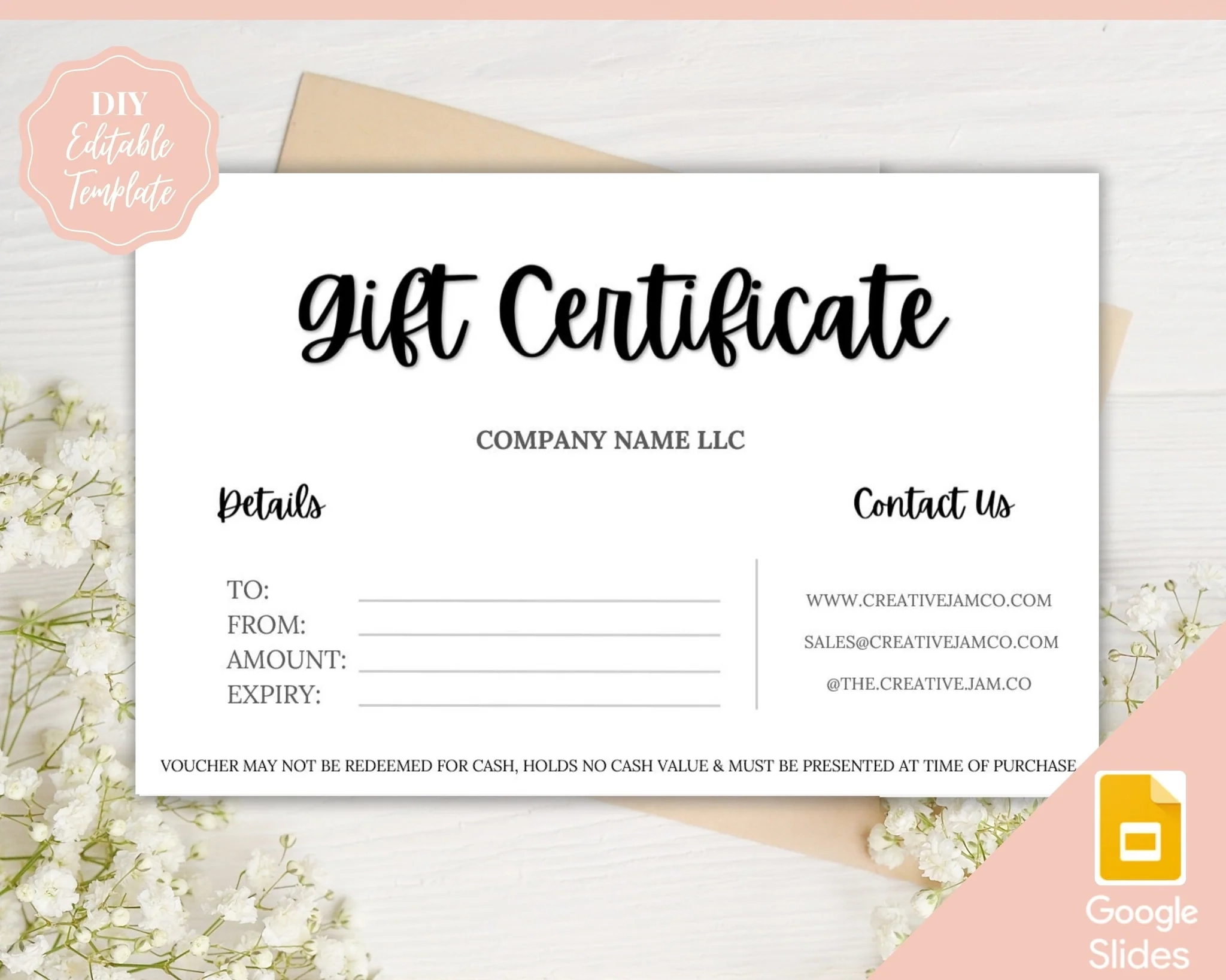 Gift Certificate Template Customize Your Own Coupons Gift Vouchers