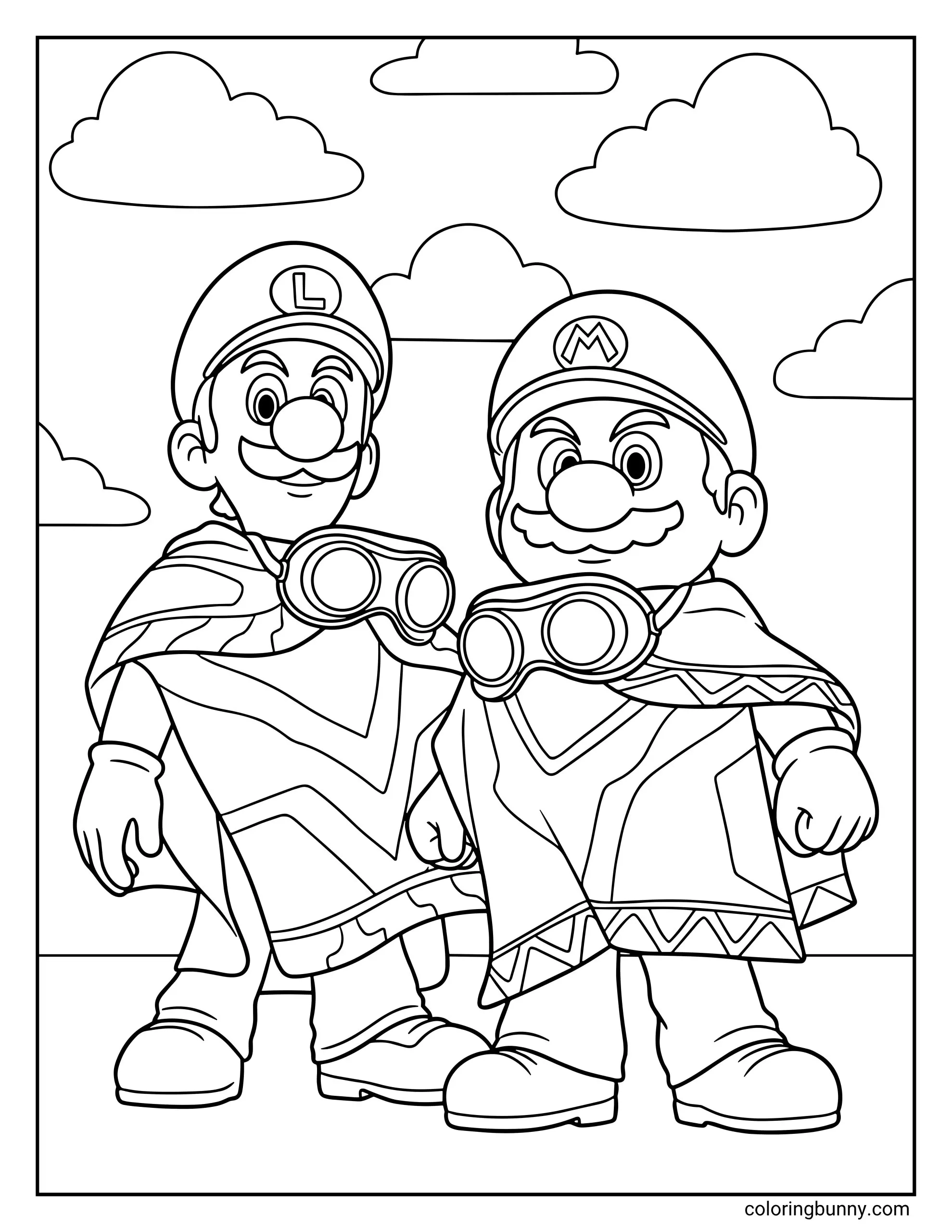 Mario Coloring Pages 78 Free Printable PDFs