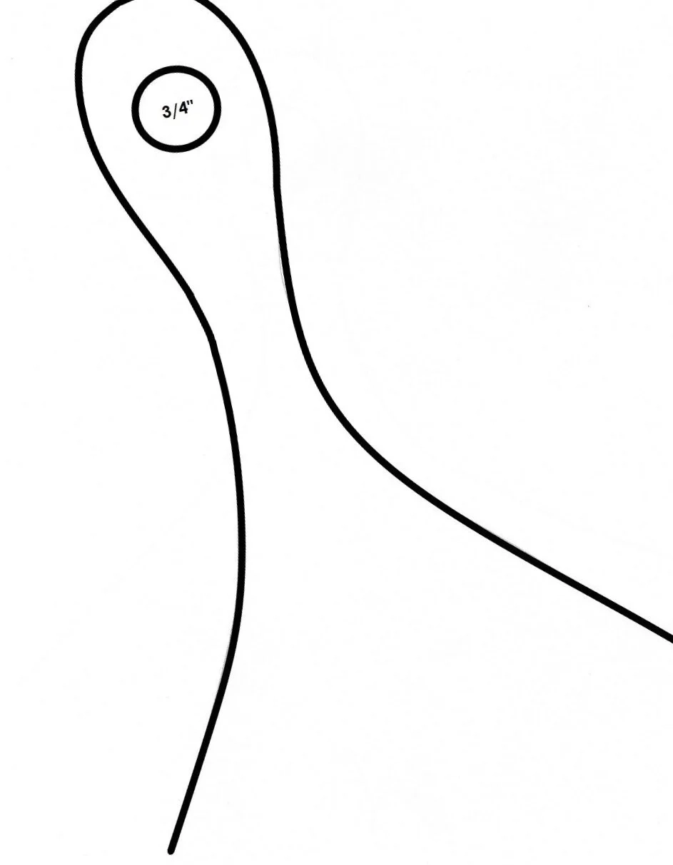 Medium Charcuterie Handle Template M Inspired Living