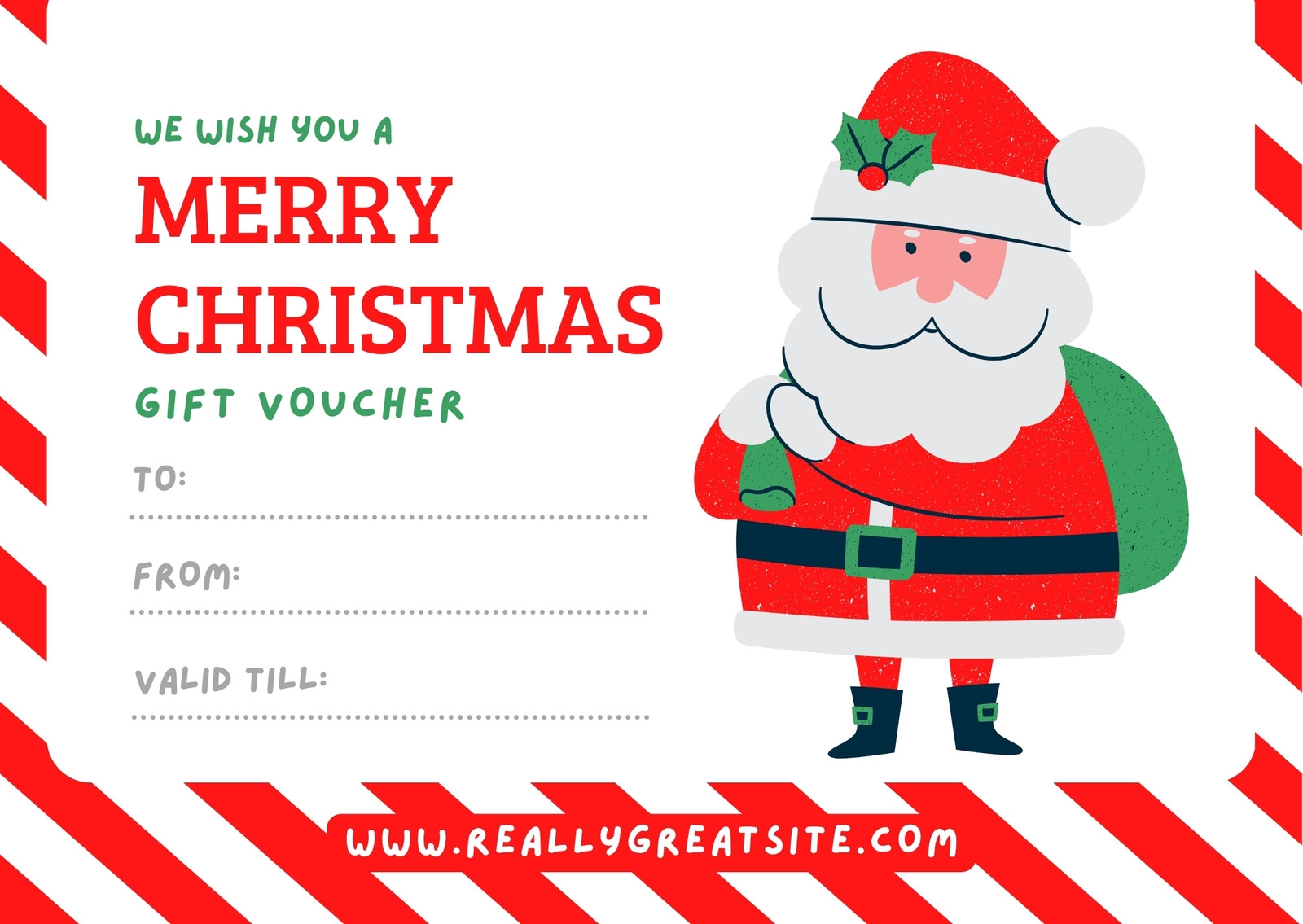 Page 2 Free Printable Custom Christmas Gift Certificate Templates Canva