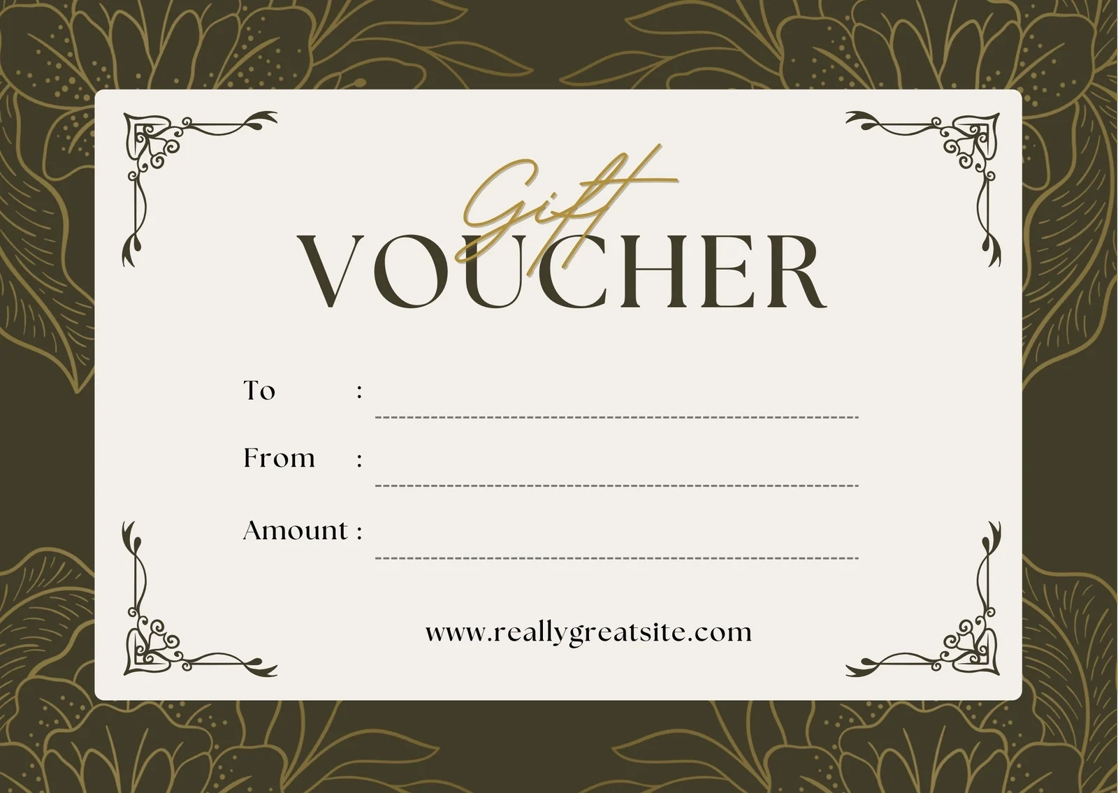 Page 2 Free Printable Gift Certificate Templates To Customize Canva