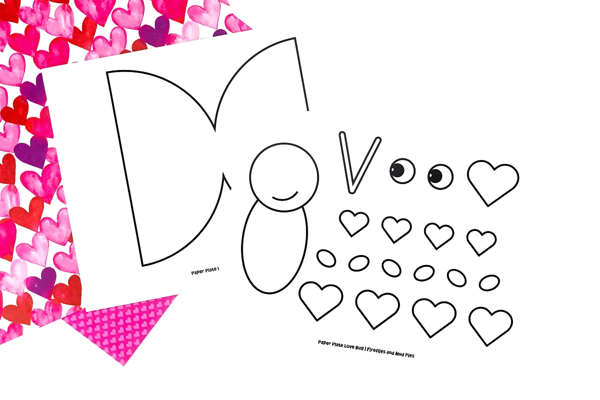 Paper Plate Love Bug Fireflies And Mud Pies