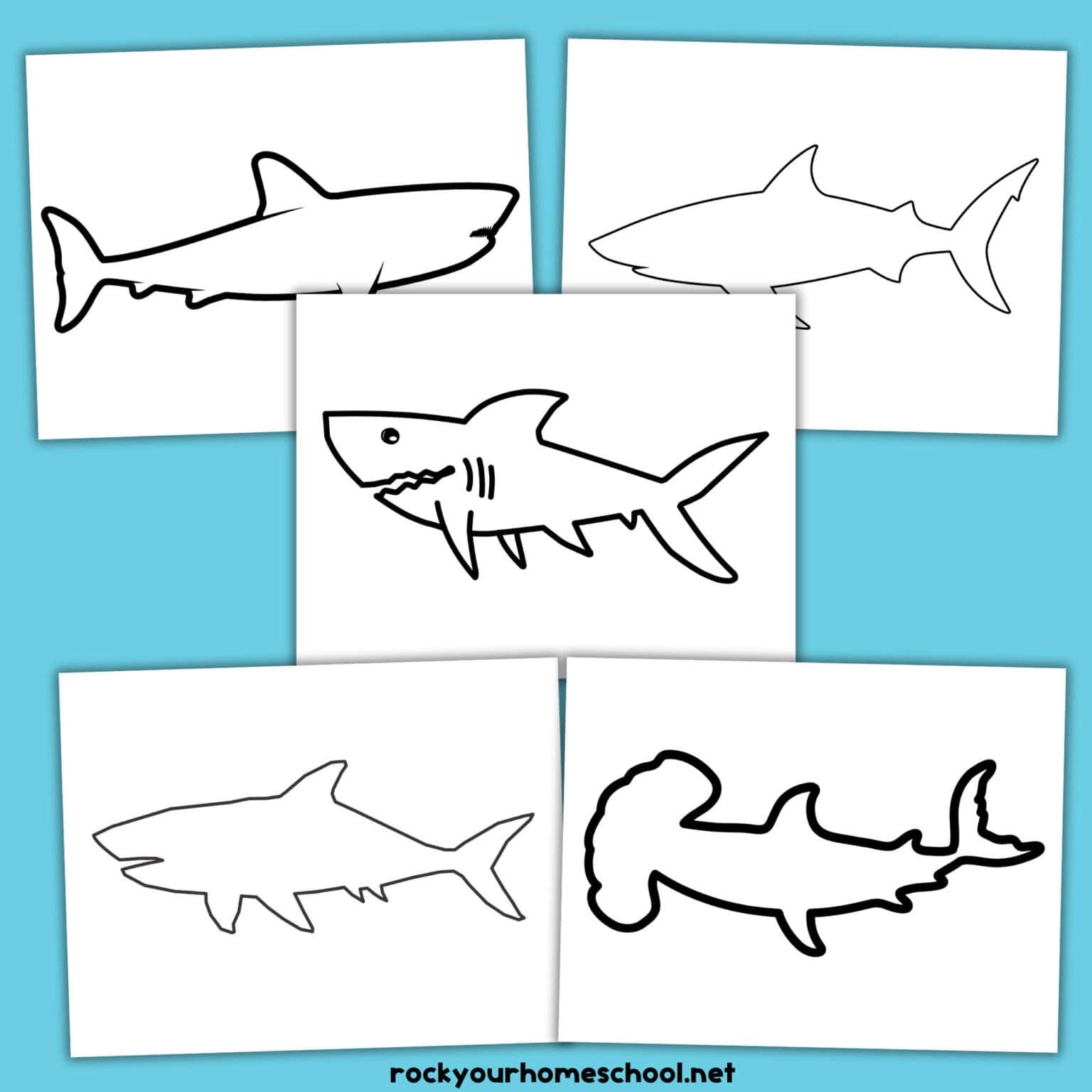 Paper Shark Craft How To Make Enjoy With Kids Rock Your Homeschool