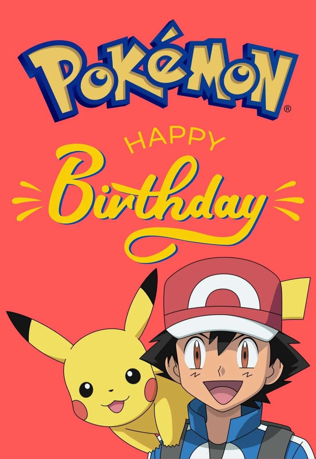 Pikachu Printable Birthday Cards PRINTBIRTHDAY CARDS