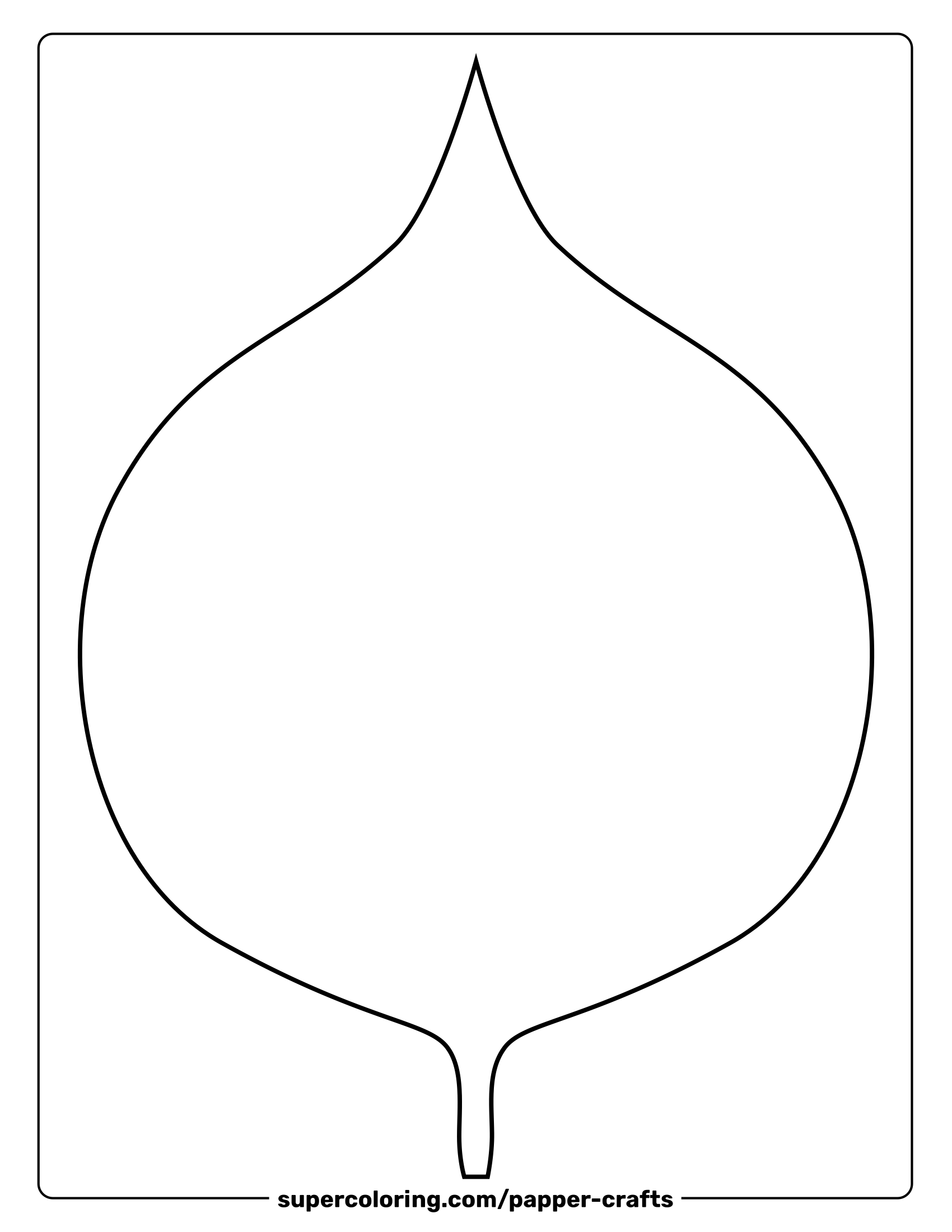 Poinsettia Leaf Template Free Printable Paper raft Templates