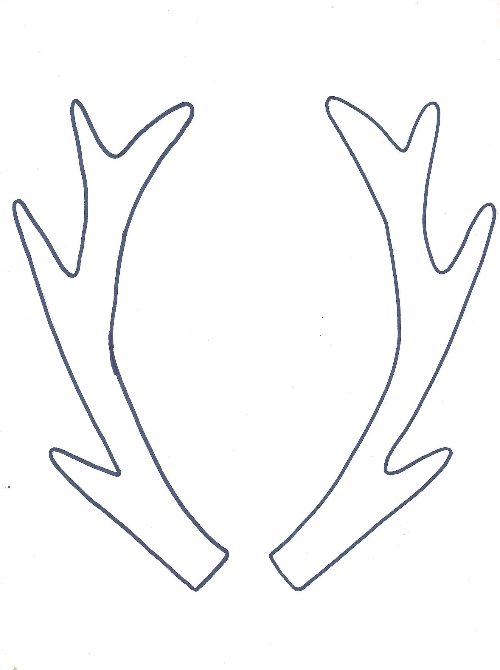 Reindeer Antler Pattern