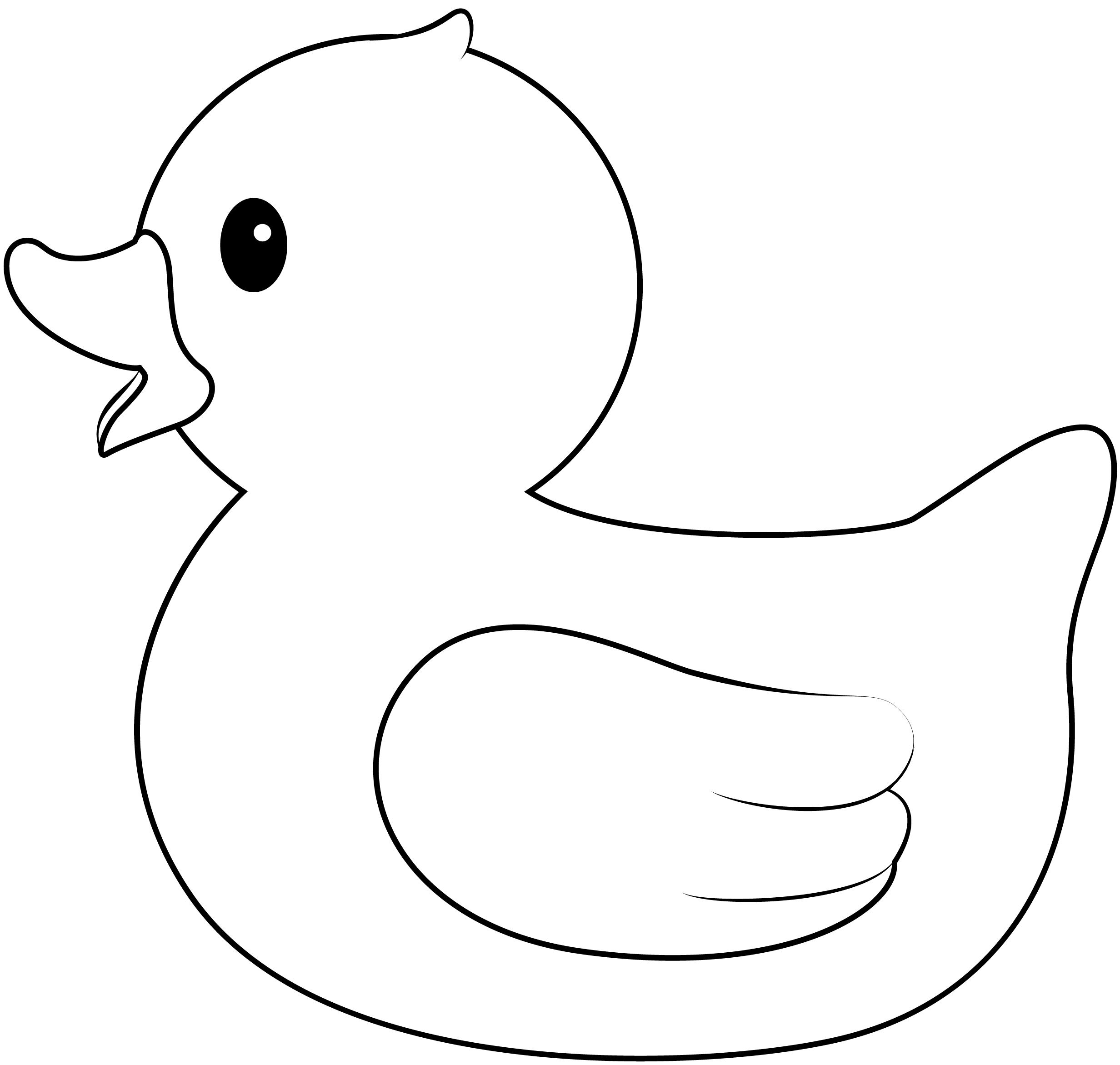 Rubber Duck Printable Template Free Printable Paper raft Templates
