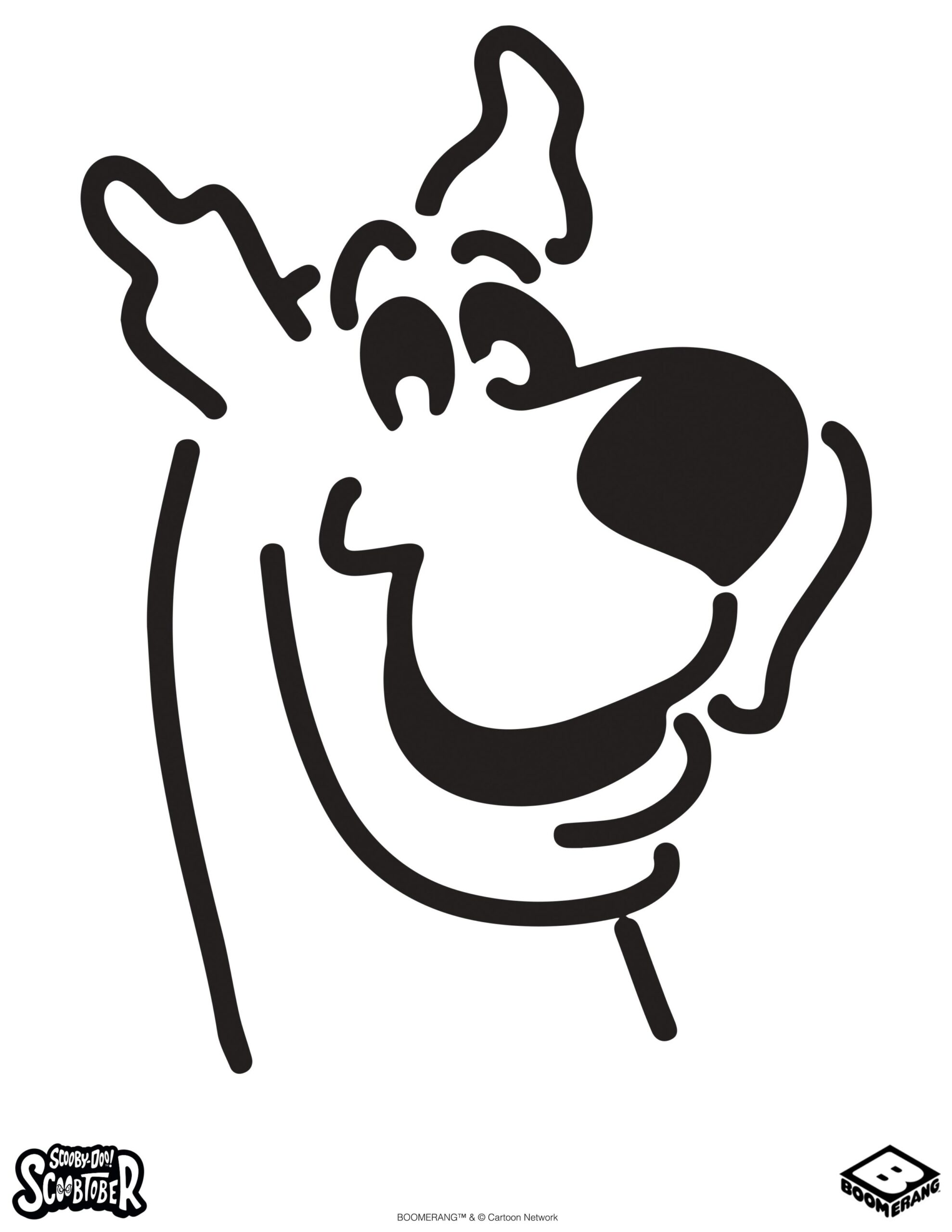 Scooby Doo Pumpkin Stencil Pumpkin Pattern Pumpkin Template Jack o lantern Stencil R PumpkinStencils