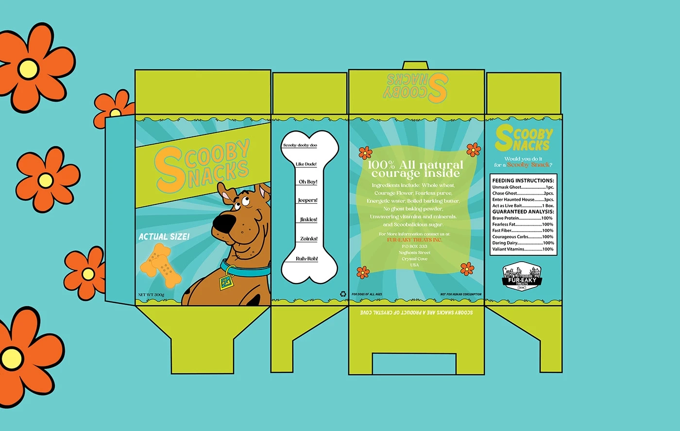 Scooby Snacks Packaging Behance